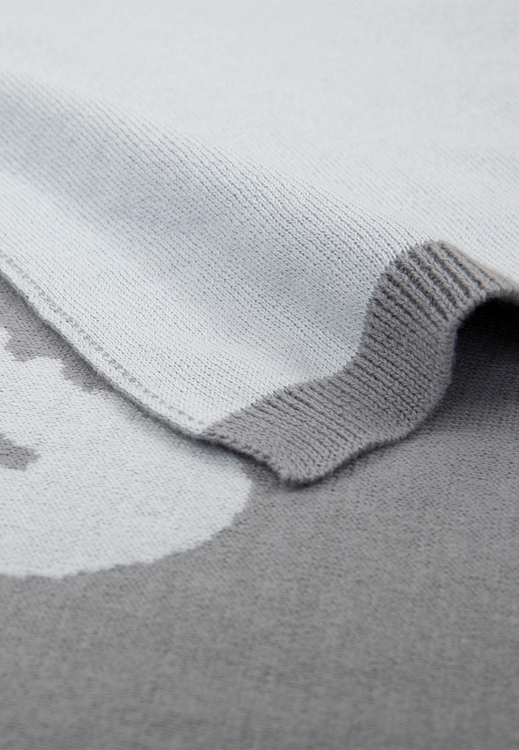 Plaid LREFLET, Lacoste, mit Label-Applikationen