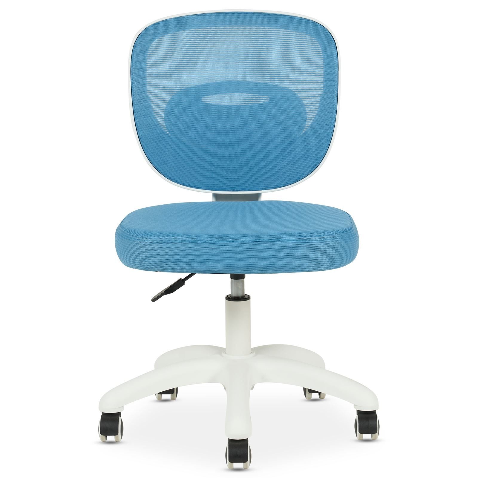 IDIMEX Drehstuhl MAYLA, Kinderzimmer Schreibtischstuhl ergonomisch mit Rollen blau