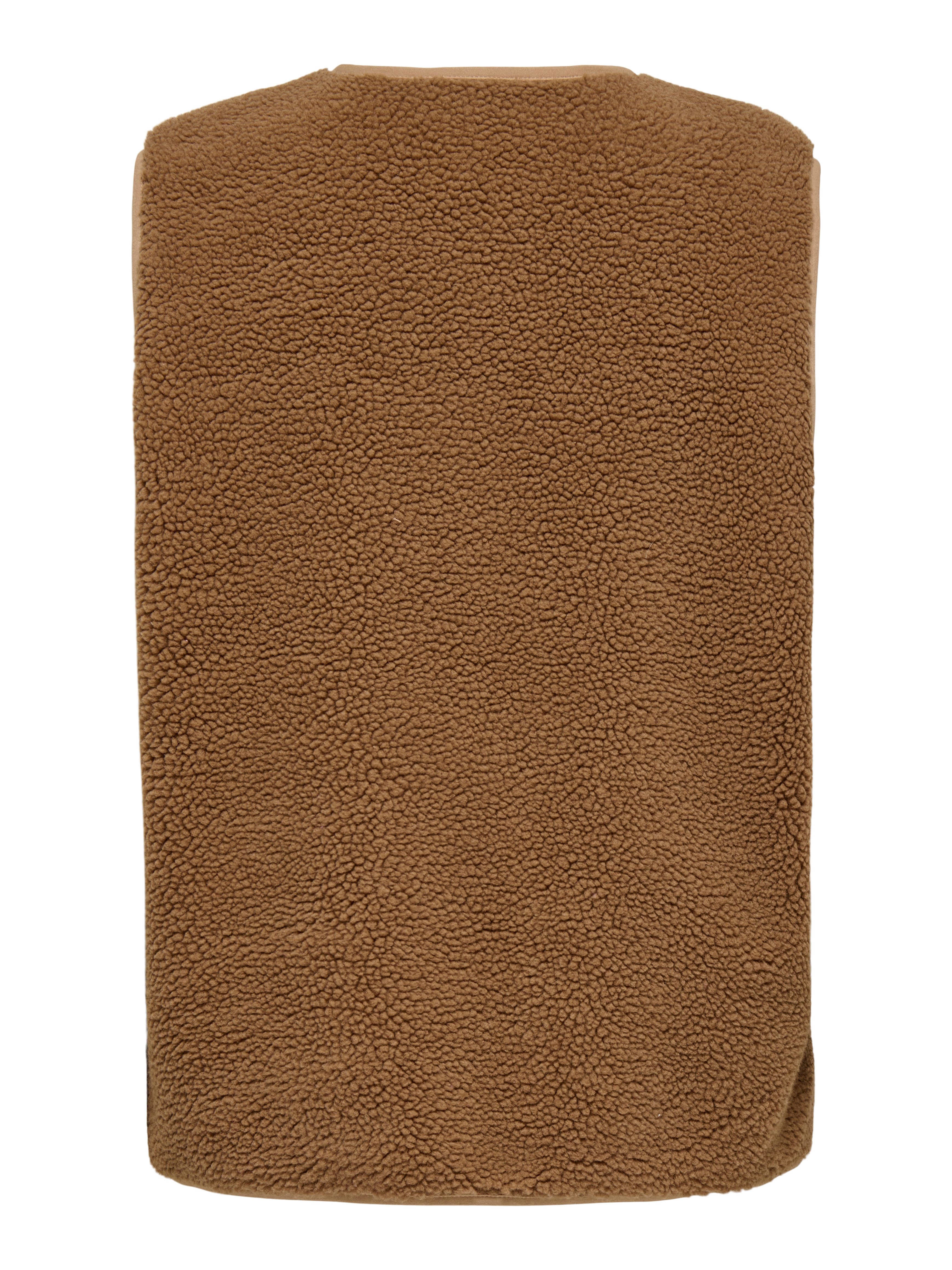 ONLY Plüschweste ONLBABY LIFE TEDDY VEST PNT CS Kunstfaser Plüsch