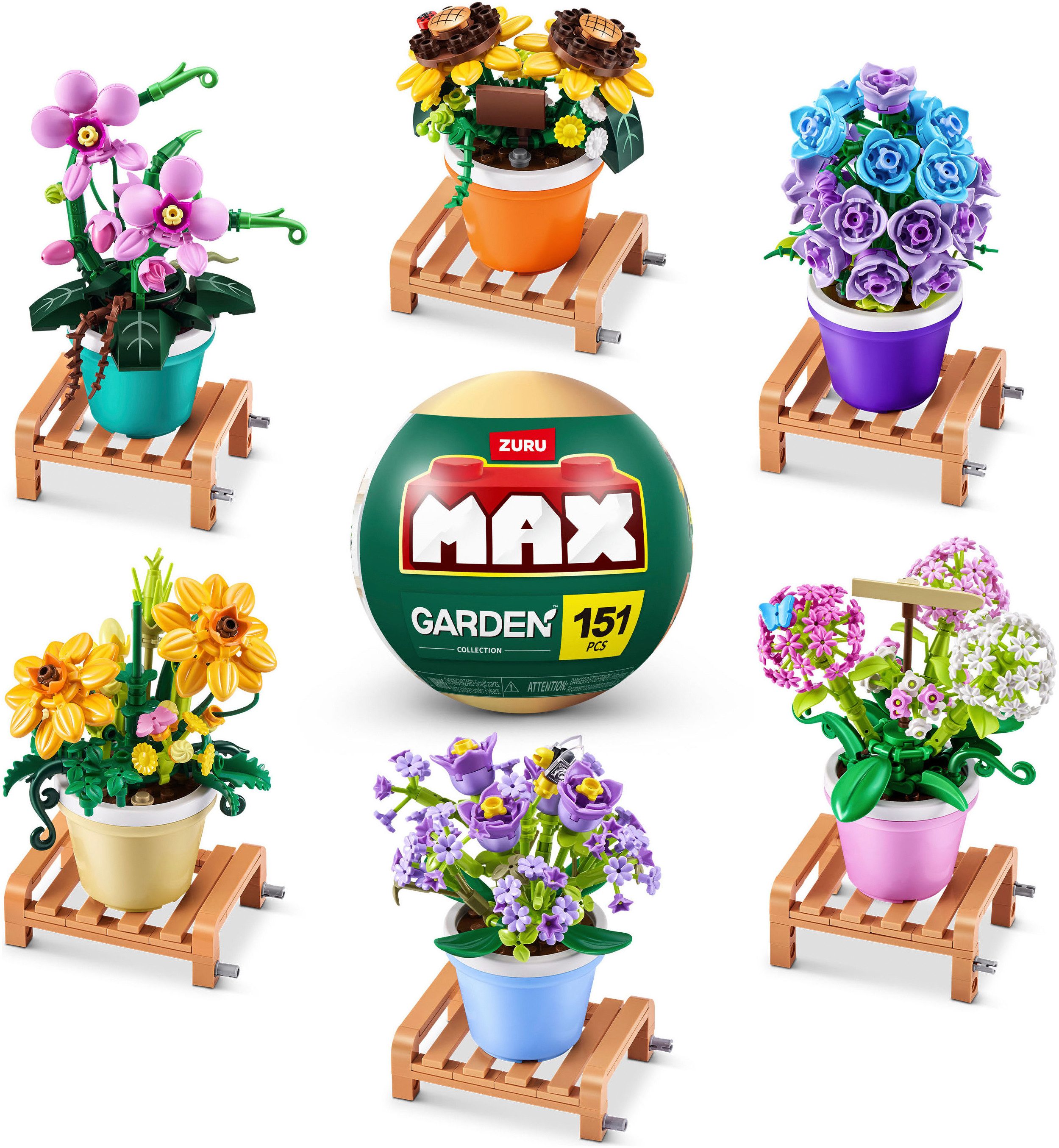 ZURU Kreativset MAX, Garden Collection, Sortierte Lieferung
