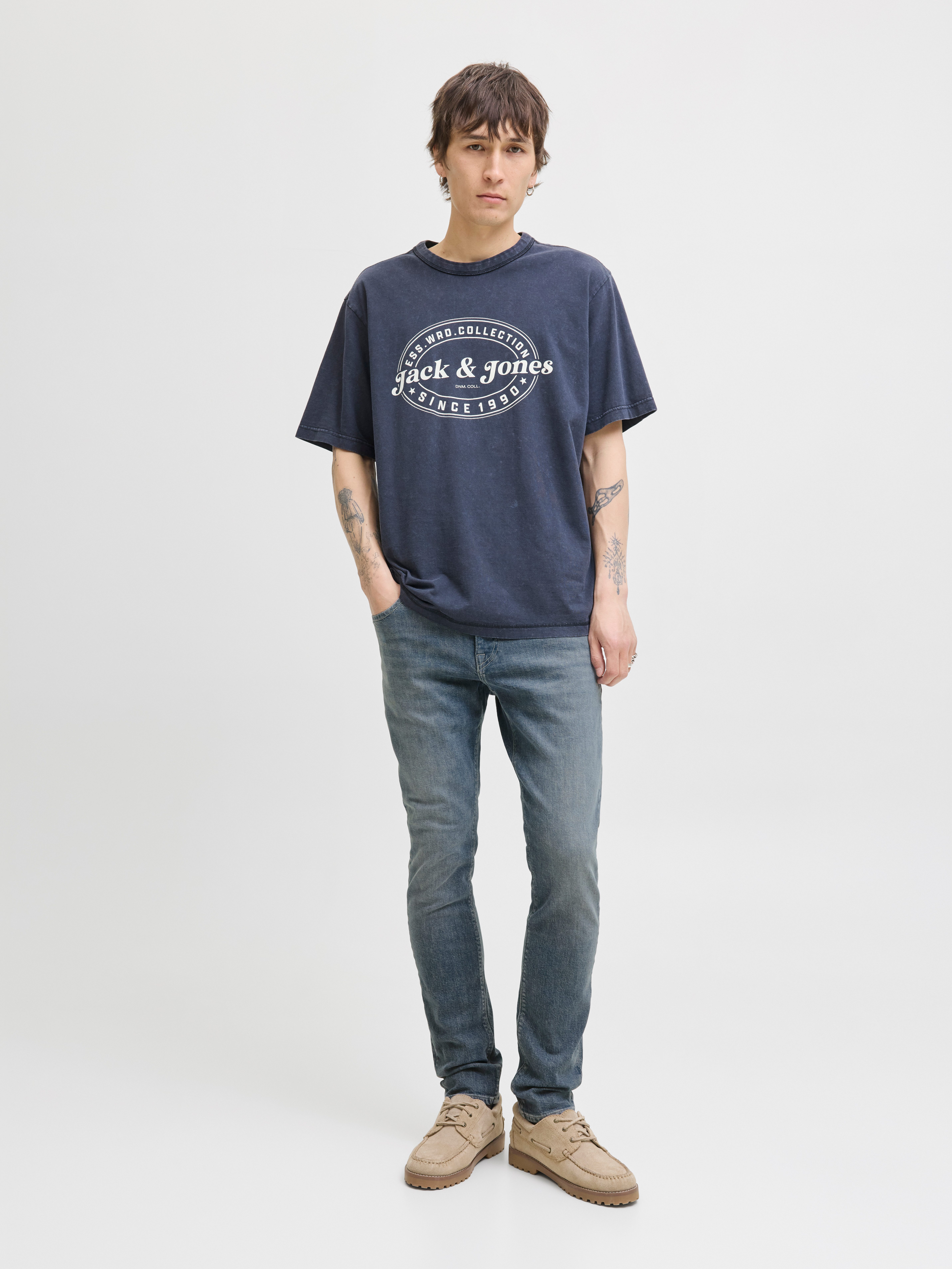 Jack & Jones Slim-fit-Jeans JJIGLENN JJFELIX AM 646 NOOS