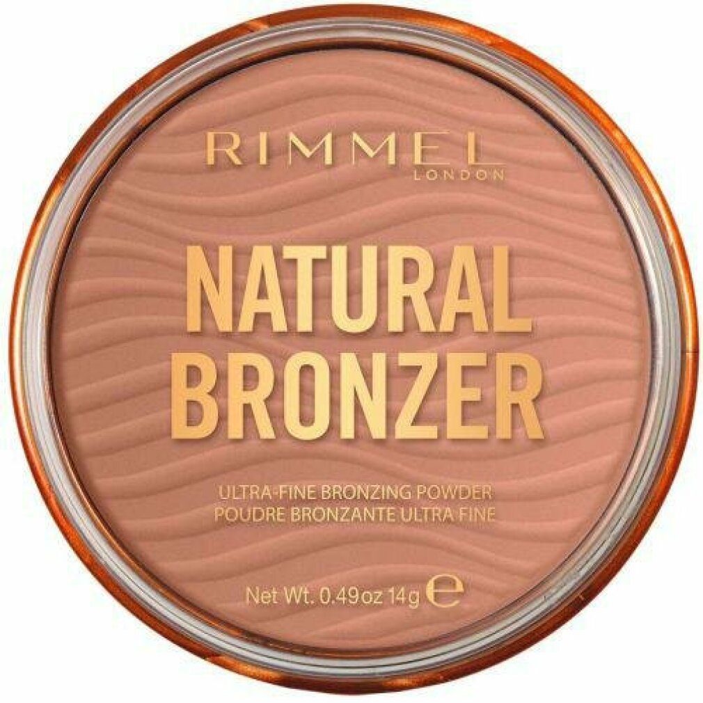 Rimmel London Bronzer-Puder Natural Bronzer 001-Sunlight 14g