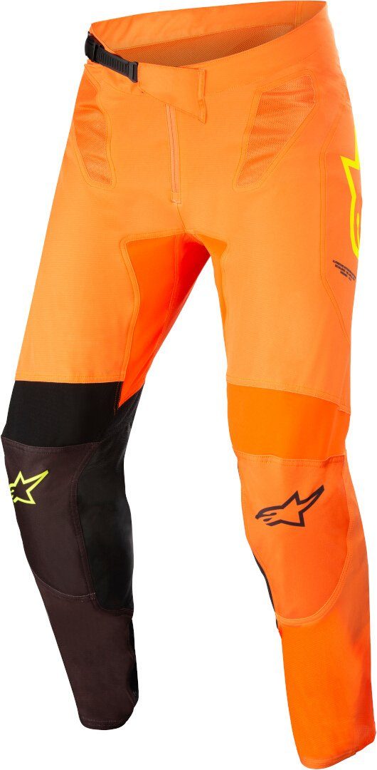 Alpinestars Motorradhose Supertech Blaze Patch Motocross Hose Orange/Black