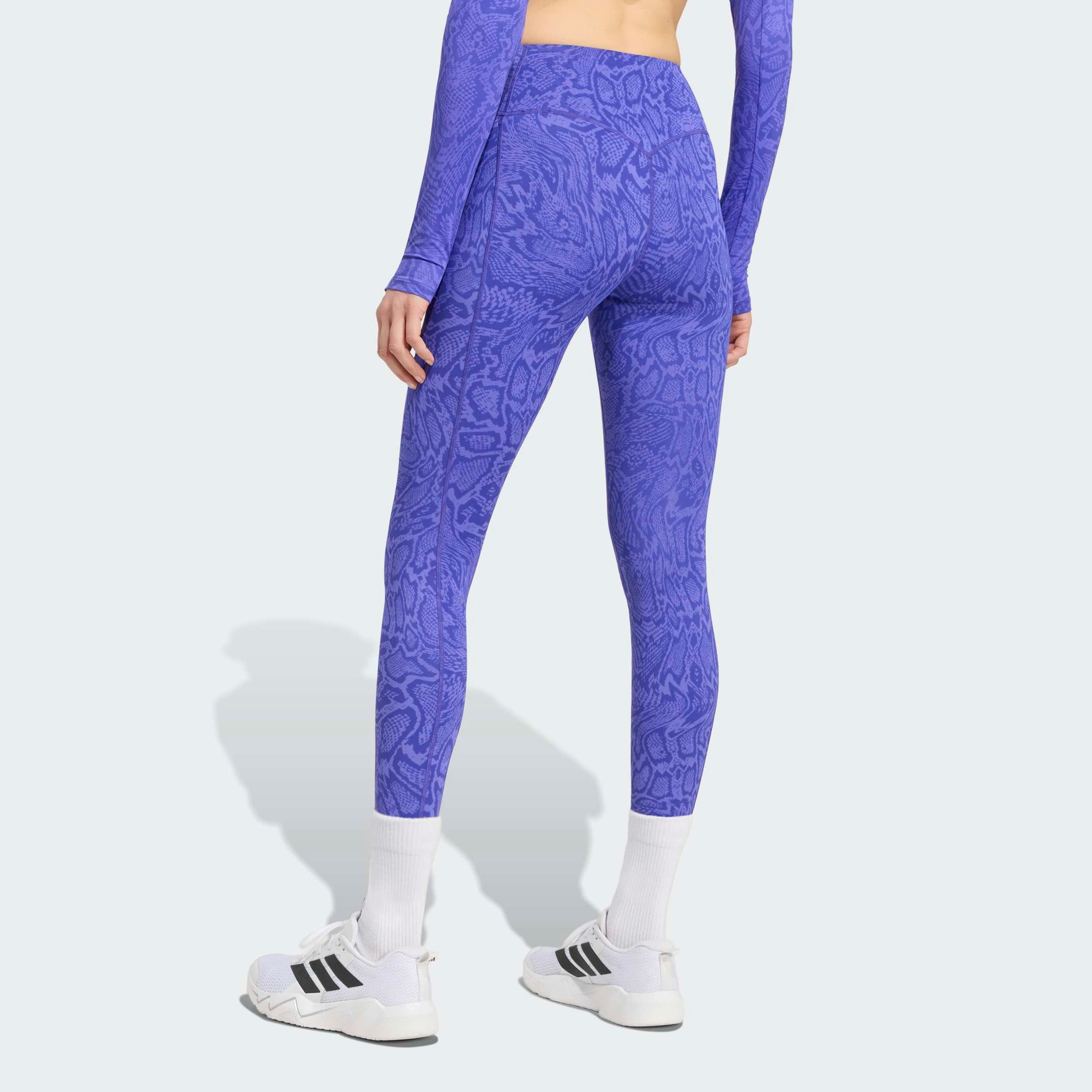 adidas Performance Trainingstights OPTIME PRIMELIFT 7/8-LEGGINGS, SCHLANGENPRINT
