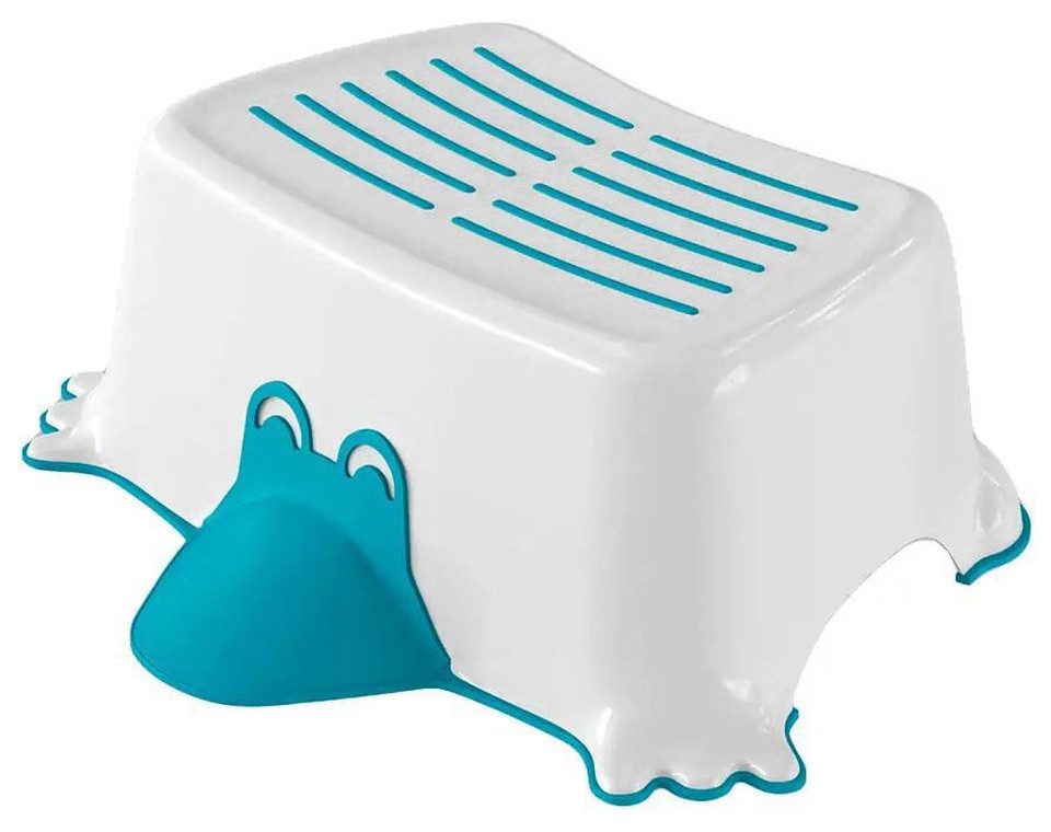 Dusch- und Badhocker DUCK Kinder-Tritthocker für das Bad, Blau