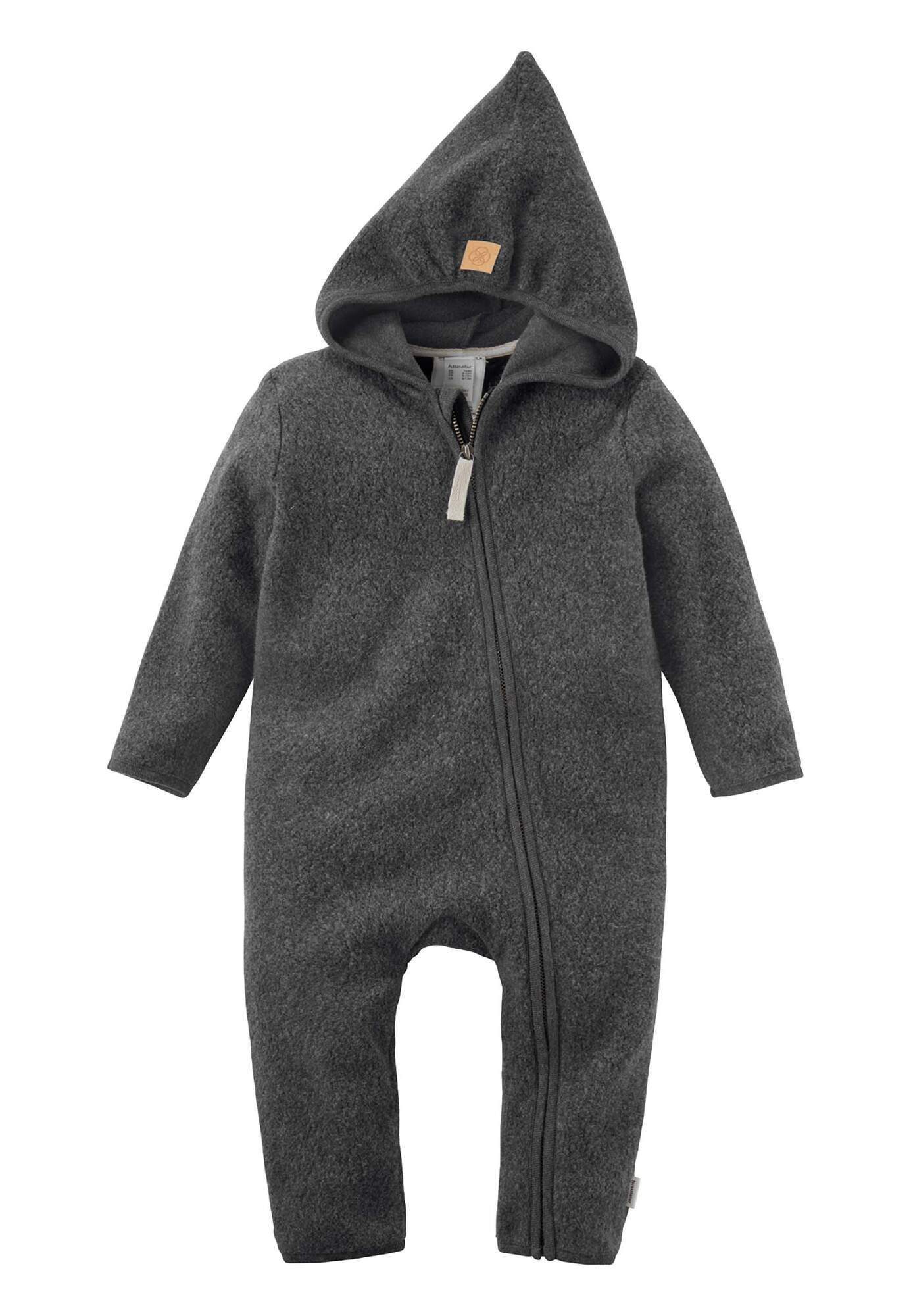Hessnatur Fleeceoverall aus reiner Bio-Baumwolle (1-tlg) günstig online kaufen