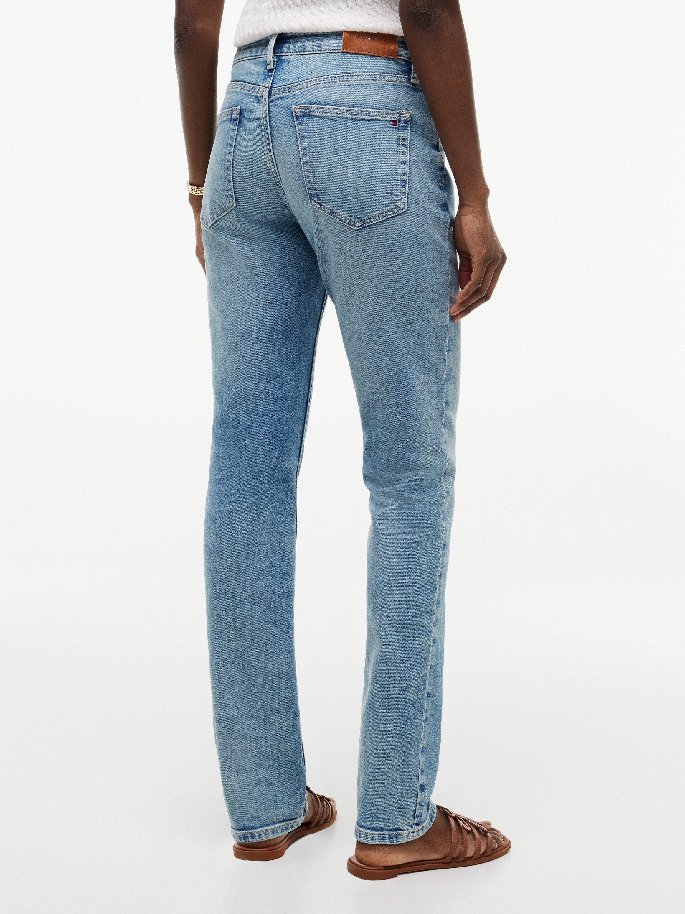 Tommy Hilfiger Slim-fit-Jeans SLIM NEW DOREEN LIGHT RW Baumwollmischung, slim fit