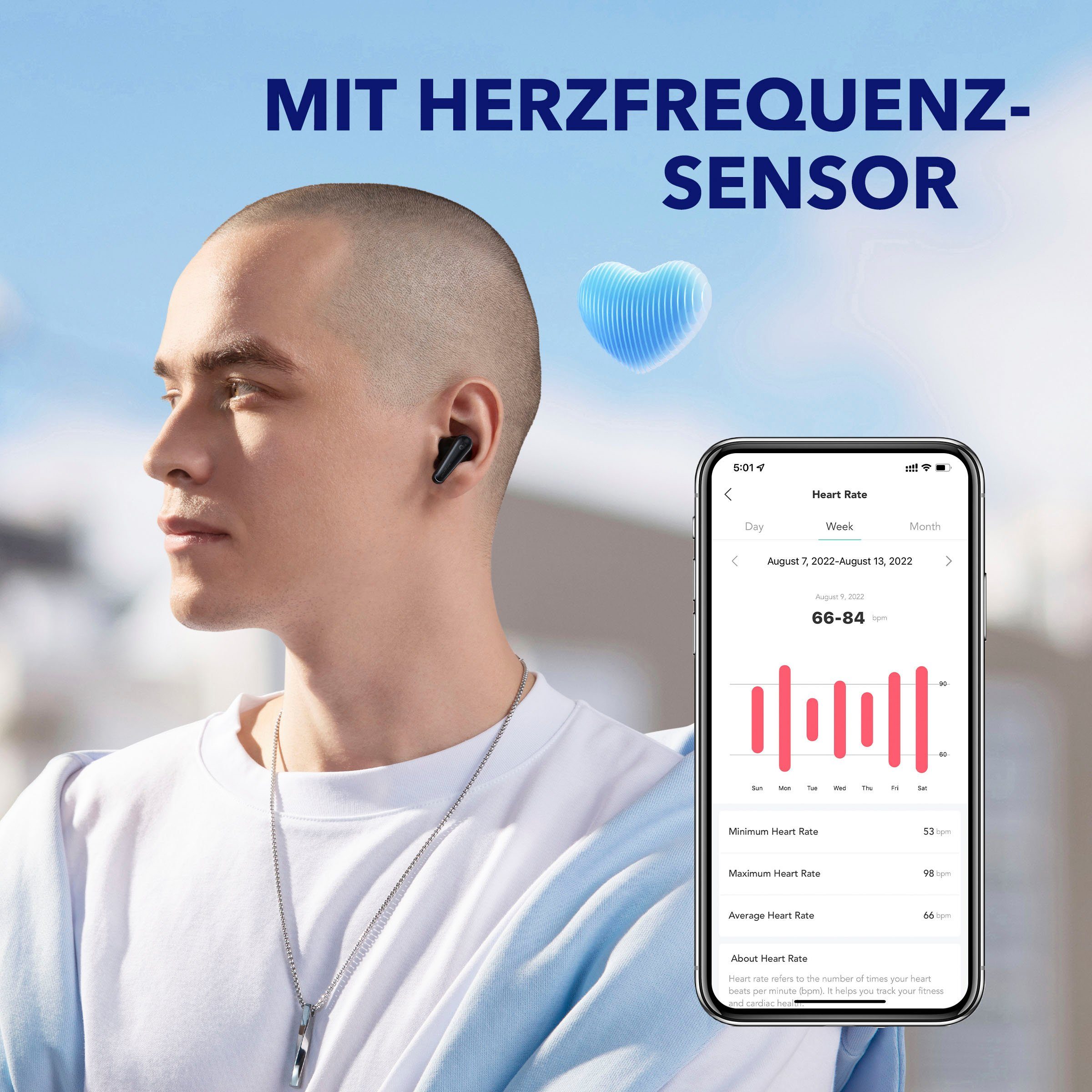 Anker Soundcore Liberty 4 Freisprechfunktion, In-Ear-Kopfhörer (ANC), Siri, Hi-Res, Noise Bluetooth) Transparenzmodus, kompatibel Multi-Point-Verbindung, mit (Active Siri, Cancelling