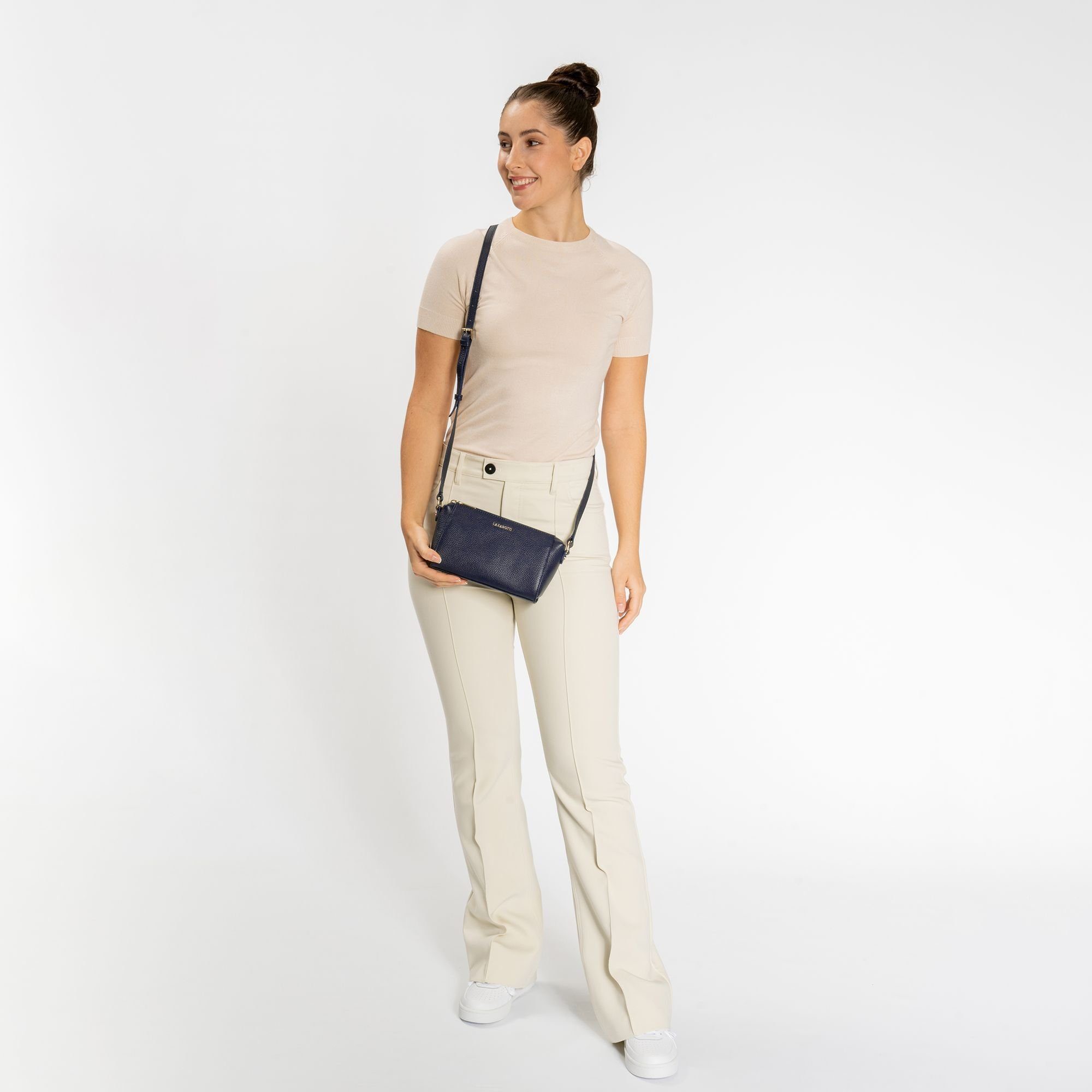 Lazarotti Umhängetasche Bologna Leather, Leder günstig online kaufen