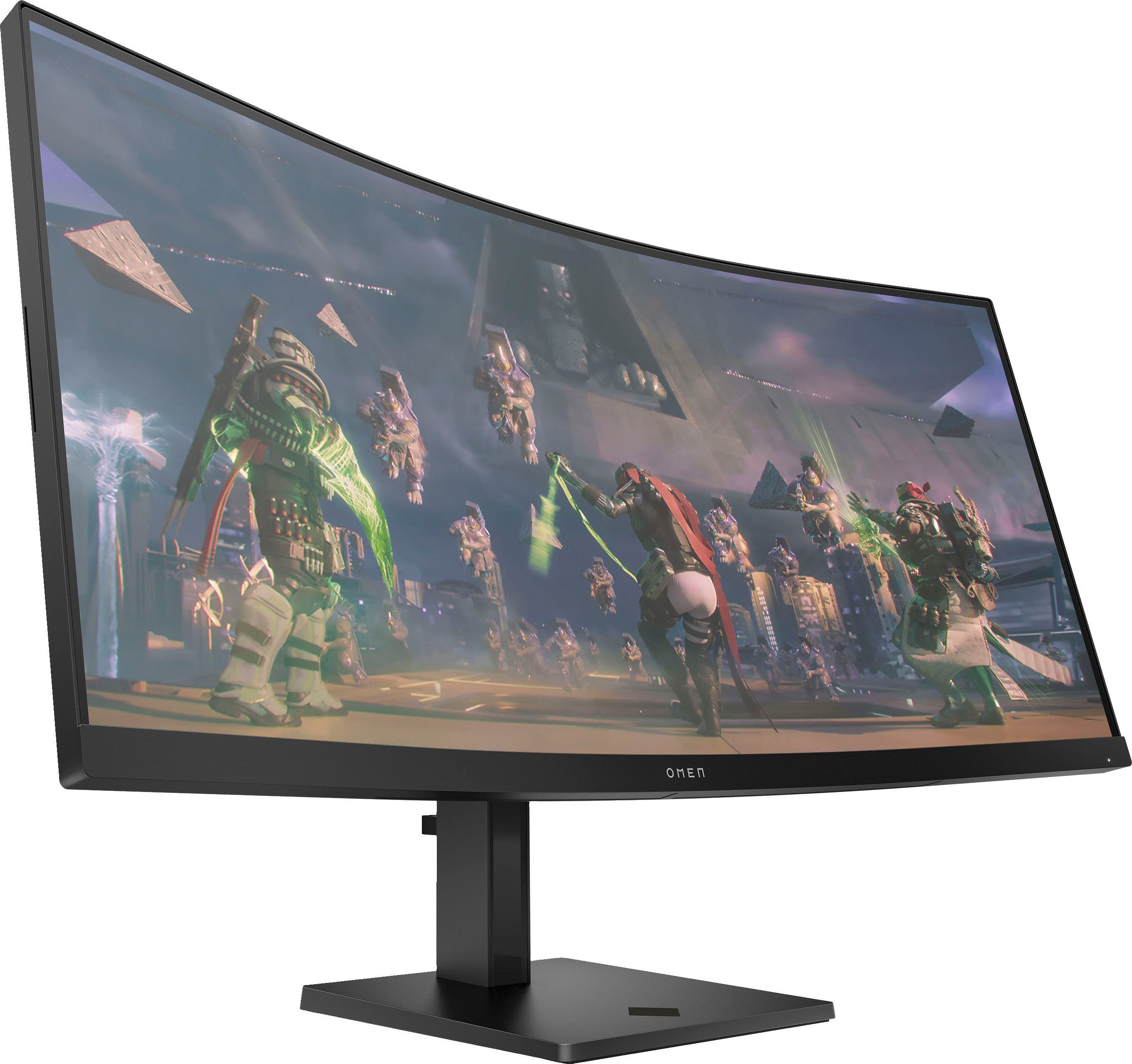 Hz, (86,4 LED) 3440 Reaktionszeit, 1440 HP 165 ms Curved-Gaming-Monitor VA 1 cm/34 OMEN x WQHD, \