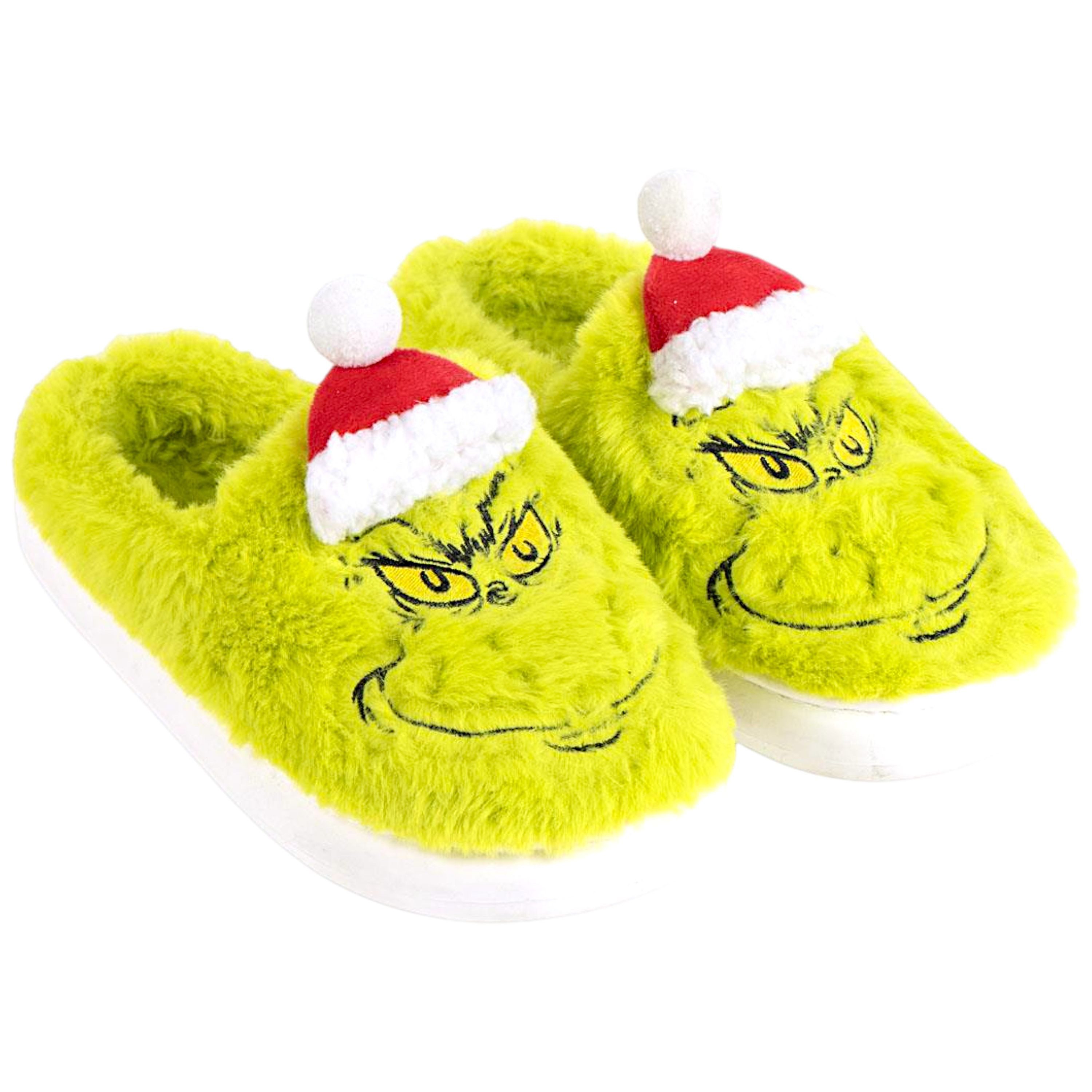 The Grinch Der Grinch Hausschuh Slipper Plüsch Pantoffeln Gr. 38-45