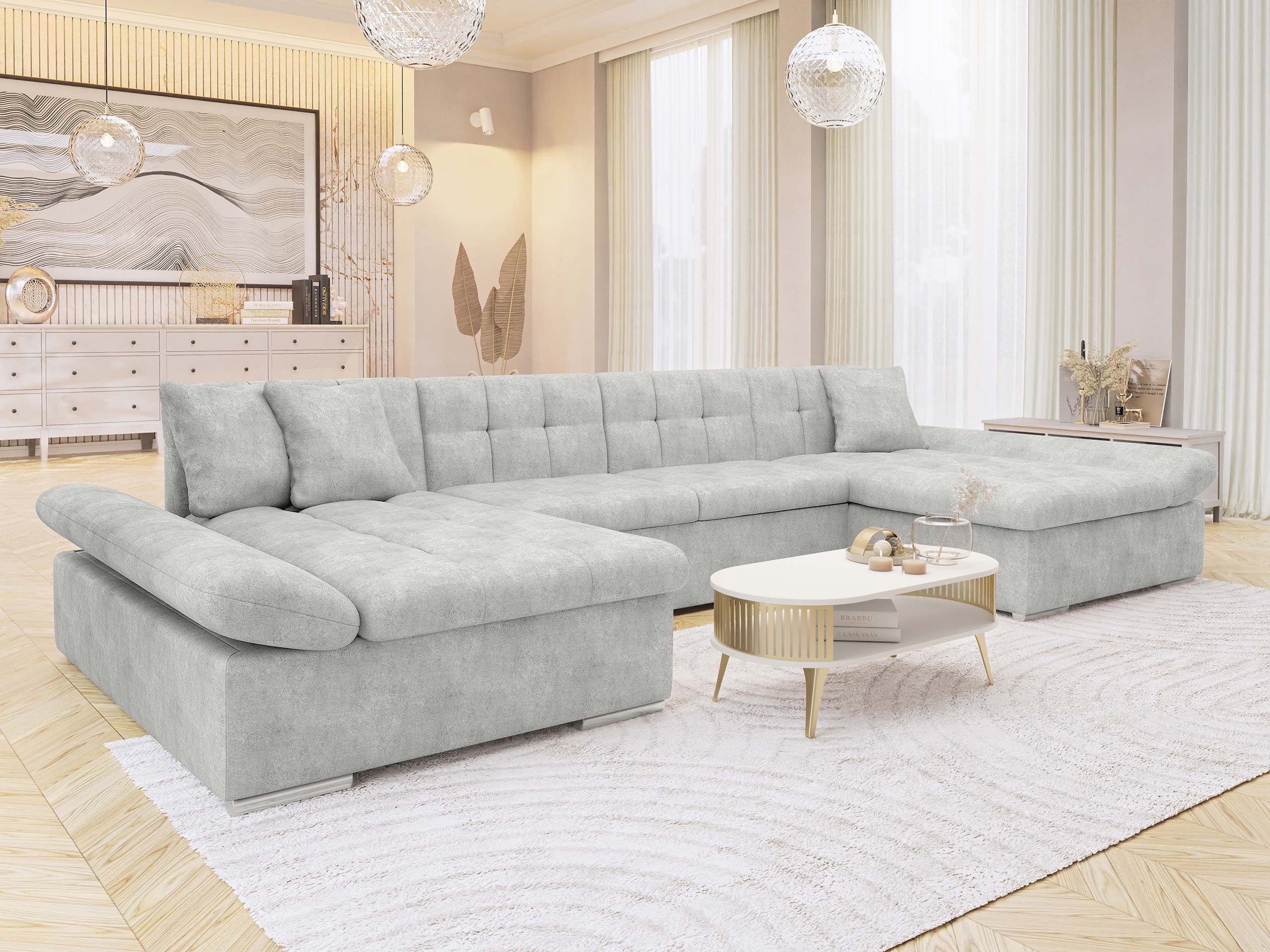 MIRJAN24 Wohnlandschaft Alia Premium, mit zwei günstig online kaufen