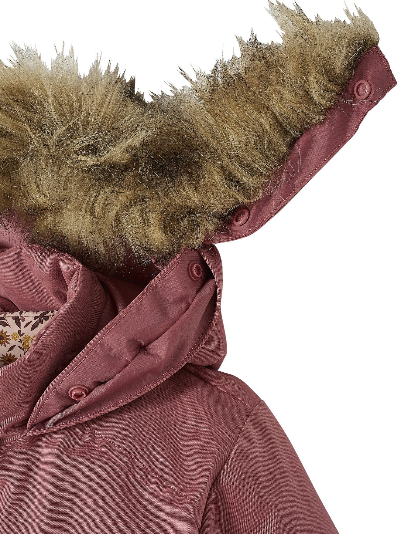 vertbaudet Parka Mädchen Winterjacke Recycling-Polyester