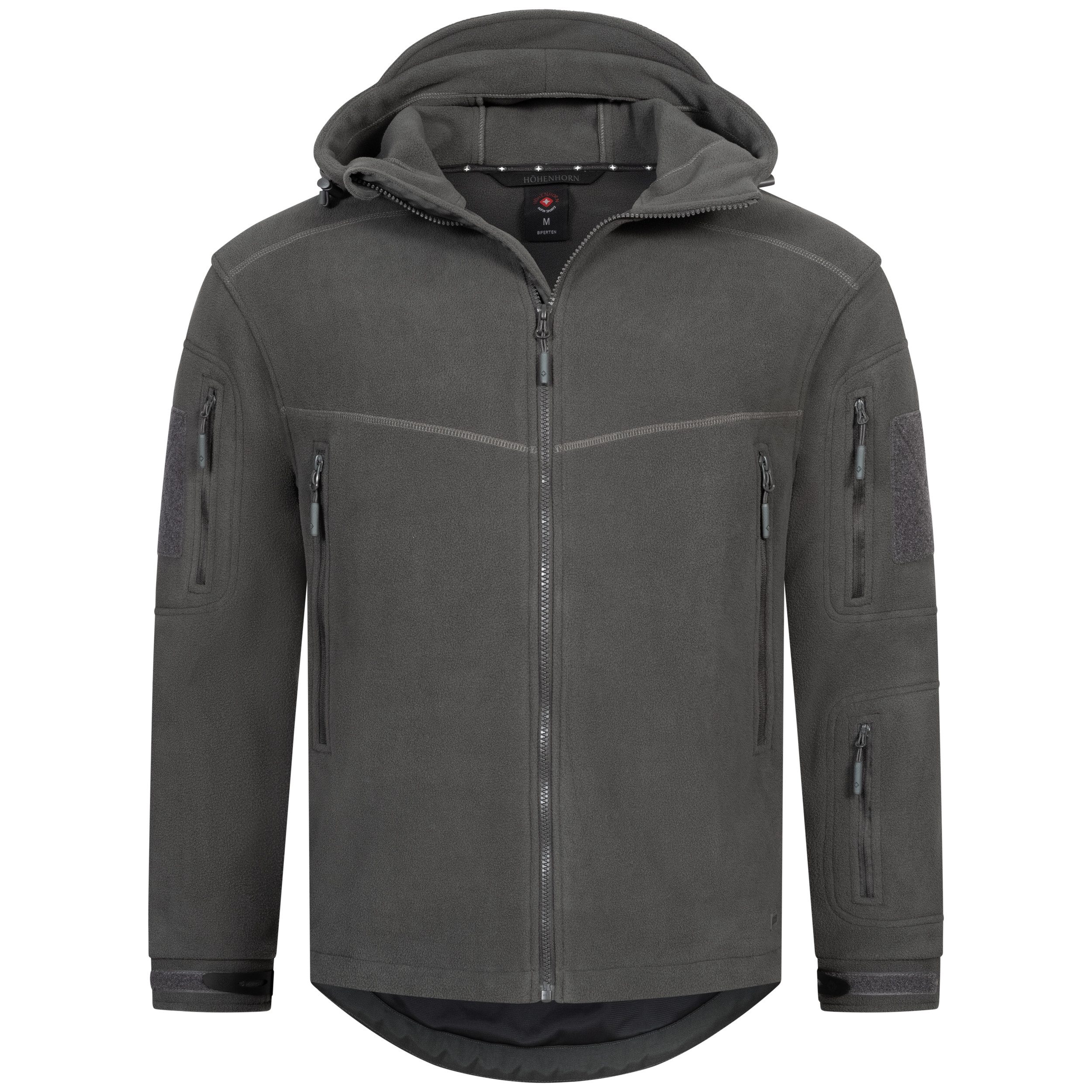 Fleecejacke Biferten Herren Militär Fleecejacke für Männer Outdoor Winddicht