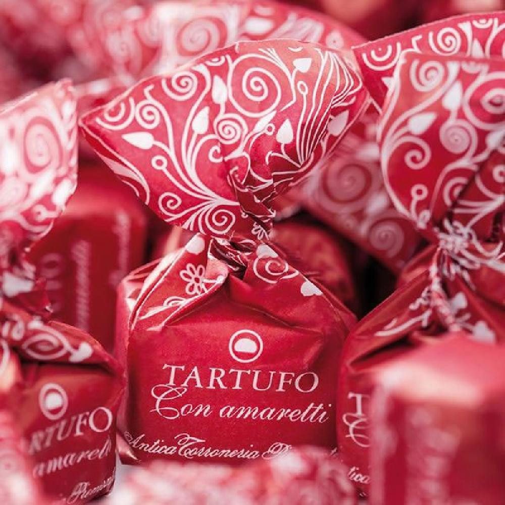Greenomic Schokolade Tartufo Con Amaretti Antica Corronesia Piemontese (1 Stück) – Bild 2 von 2