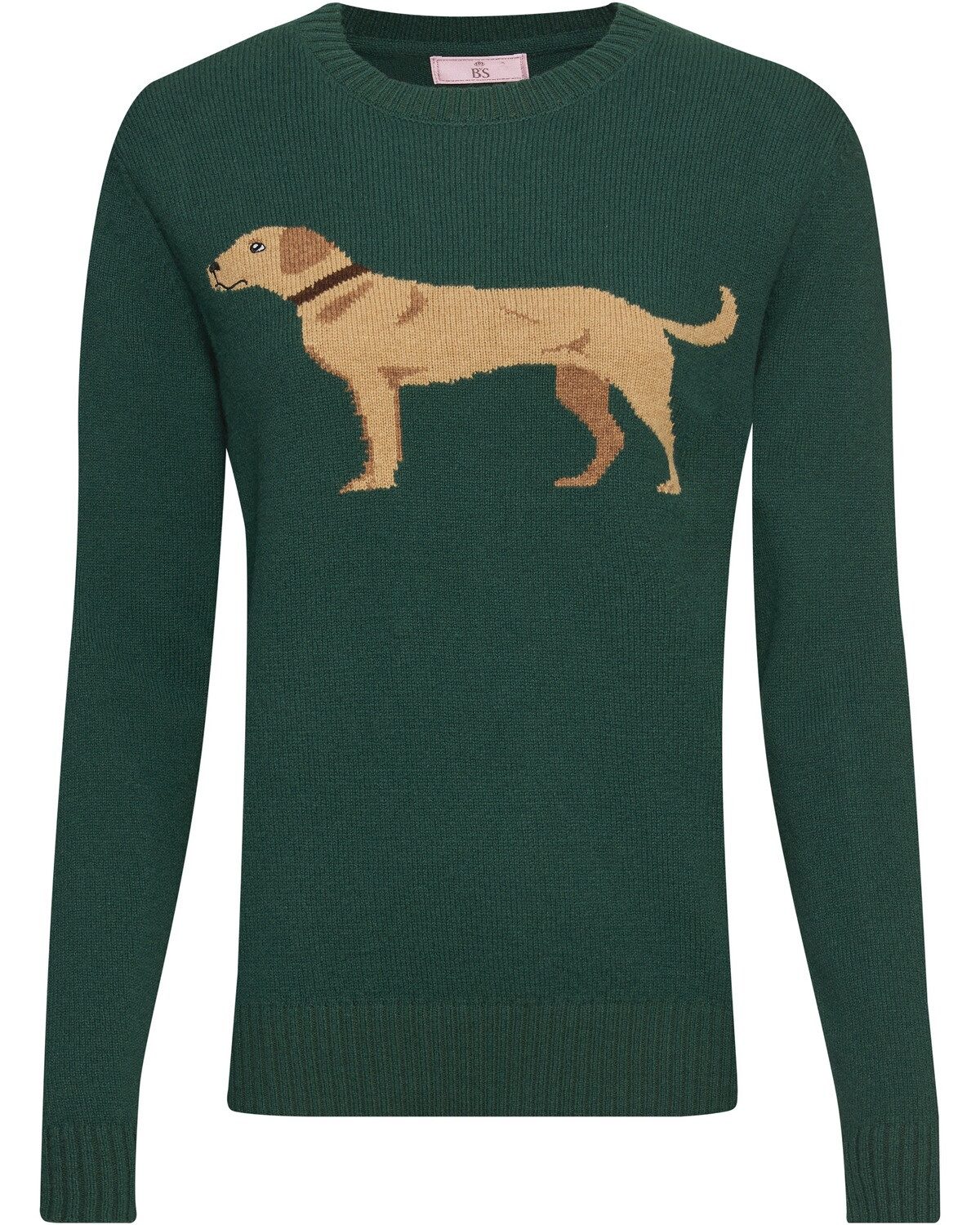 Brigitte von Schönfels Strickpullover Pullover mit Labrador-Motiv