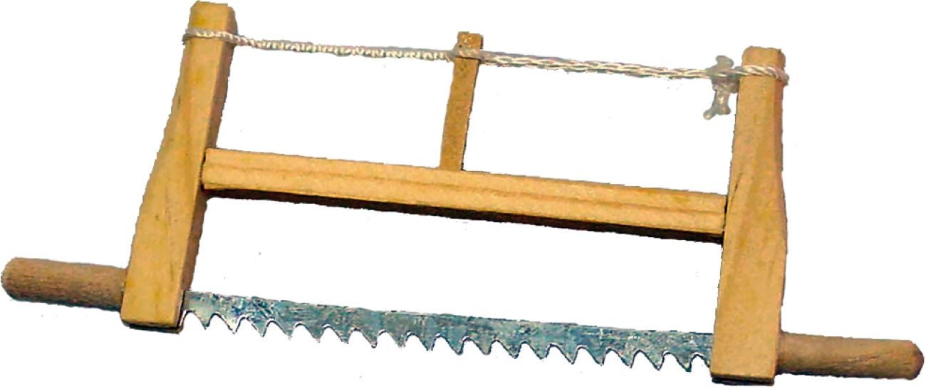 FADEDA Krippen-Zubehör FADEDA Schreinersäge, Höhe in cm: 7,5