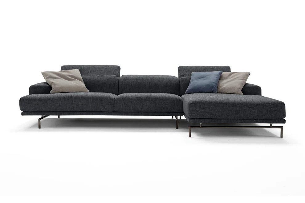 moebeloutlet.de Ecksofa Ecksofa Moebel Outlet.de –Verstellbar, Made in Italy, 2 Jahre Garantie