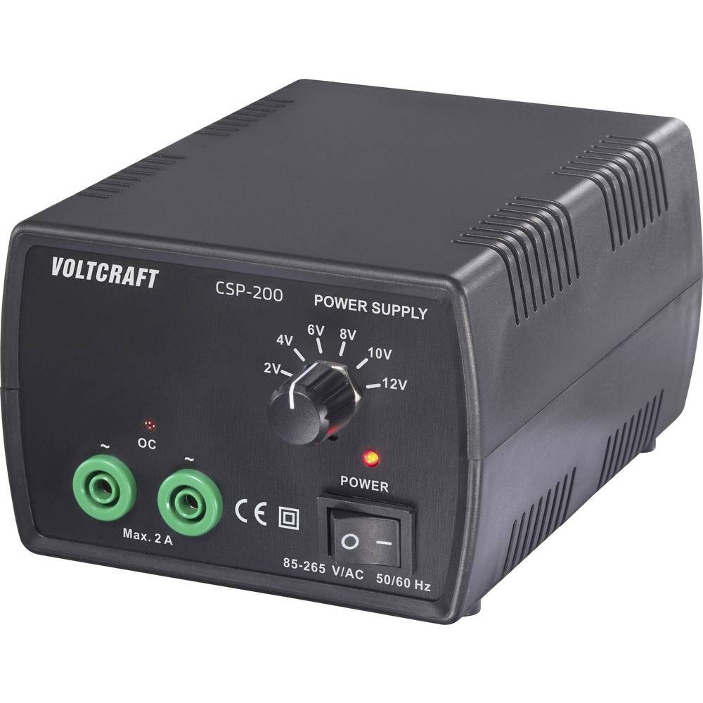 VOLTCRAFT CSP-200 Labornetzgerät, einstellbar Wechselspannung 2 V, 4 V, 6 V, 8 Labor-Netzteil
