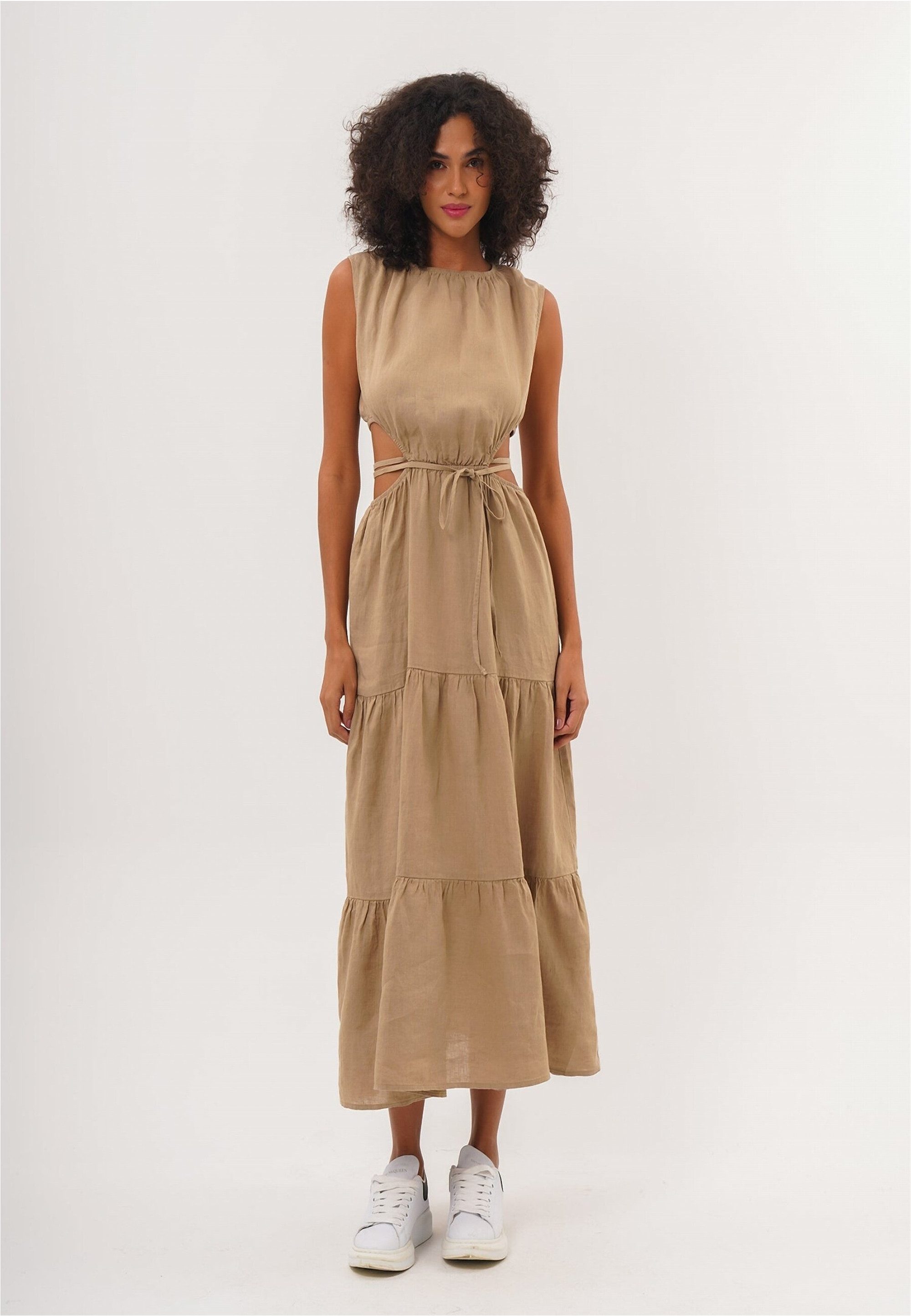 freshlions Jerseykleid Lilia (1-tlg) mit raffinierten Faltendetails – Bild 2 von 5