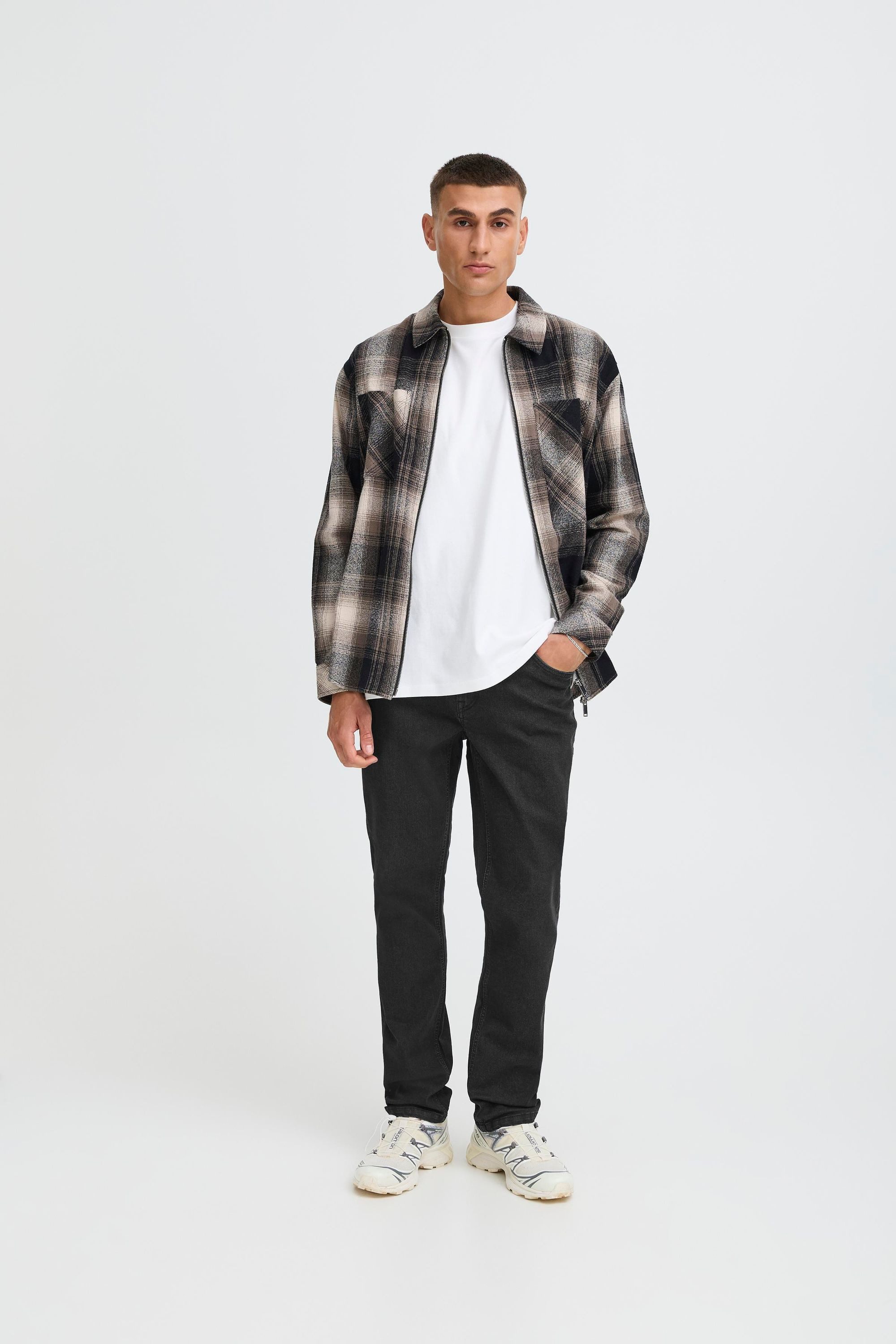!Solid 5-Pocket-Jeans SDPayton Jeanshose mit normalem Bund und enger werdendem Bein - Joy Fit