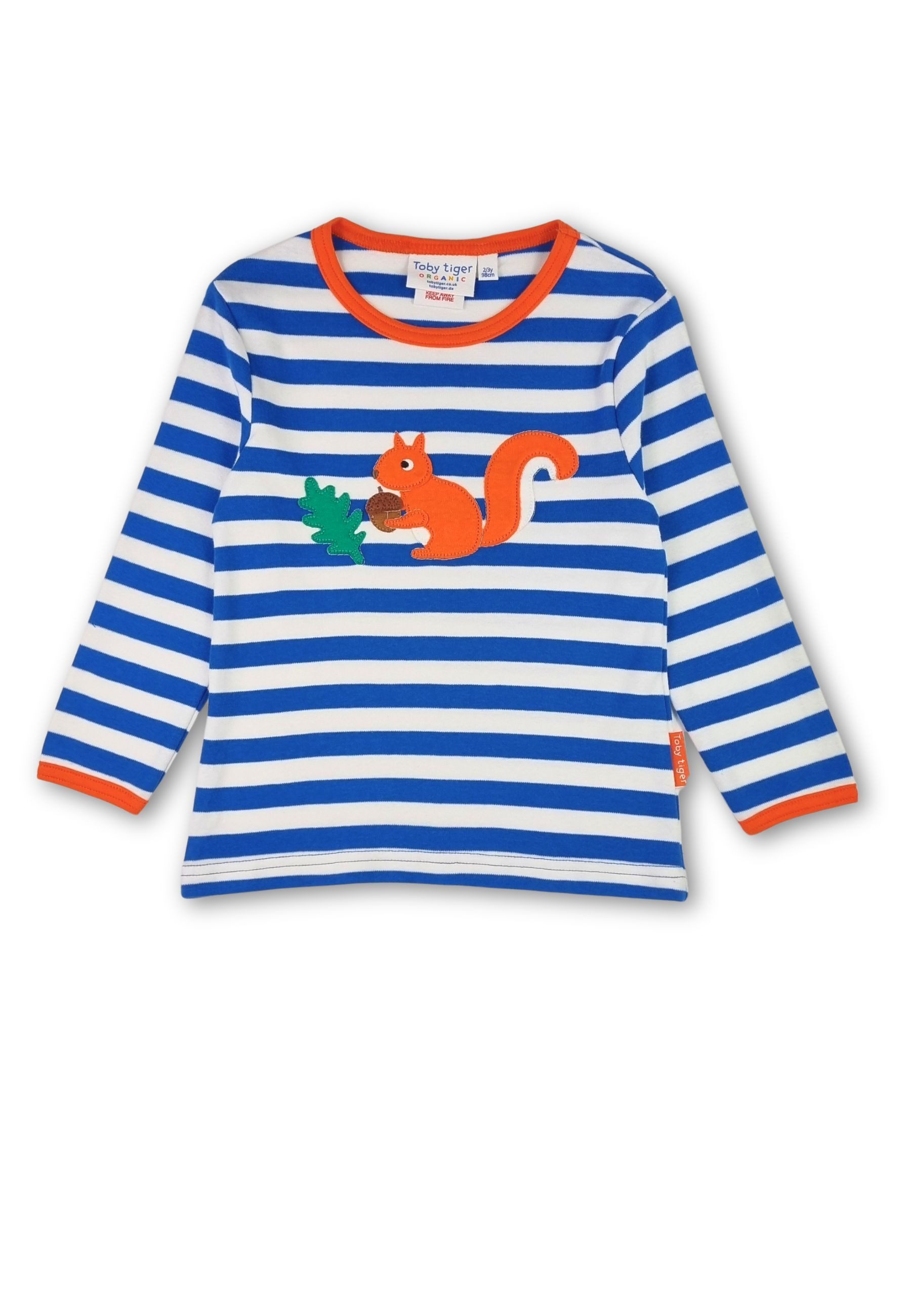Langarmshirt Langarmshirt mit Eichhörnchen-Applikation