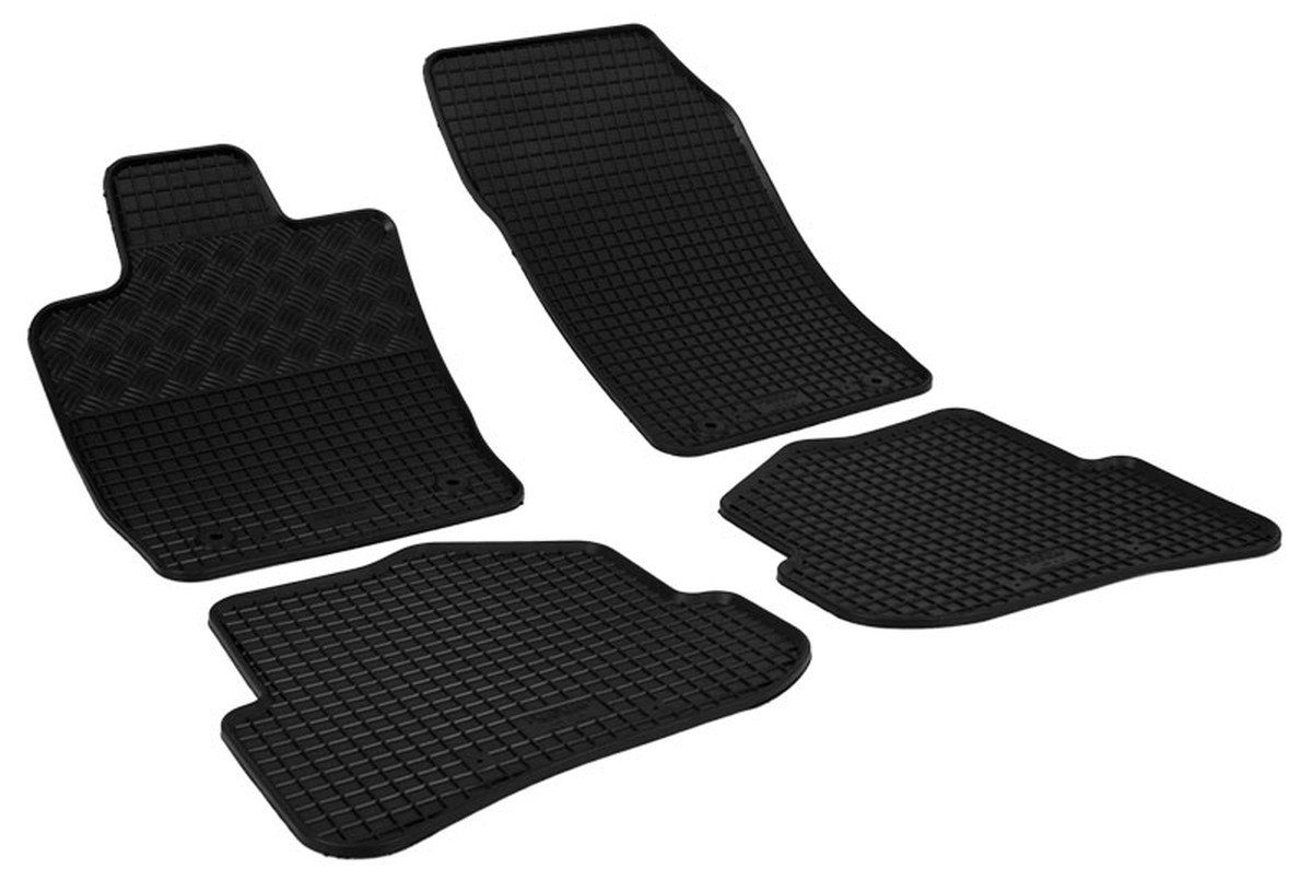 AZUGA Auto-Fußmatten Gummi-Fußmatten passend für Audi A1 ab 2010-10/2018, für Audi A1 3-türer,5-türer Sportback