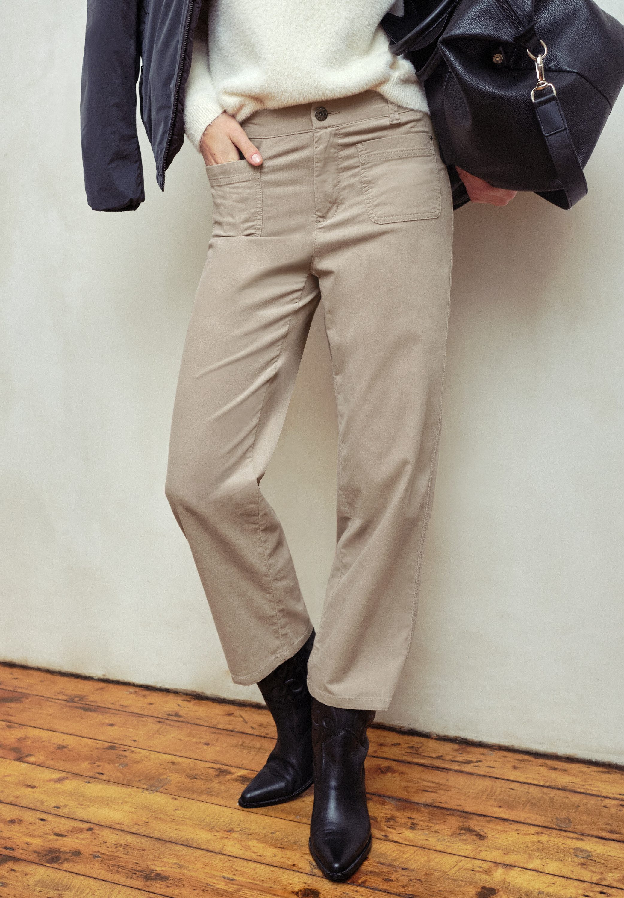 STREET ONE STUDIO Cordhose High Waist – Bild 2 von 5