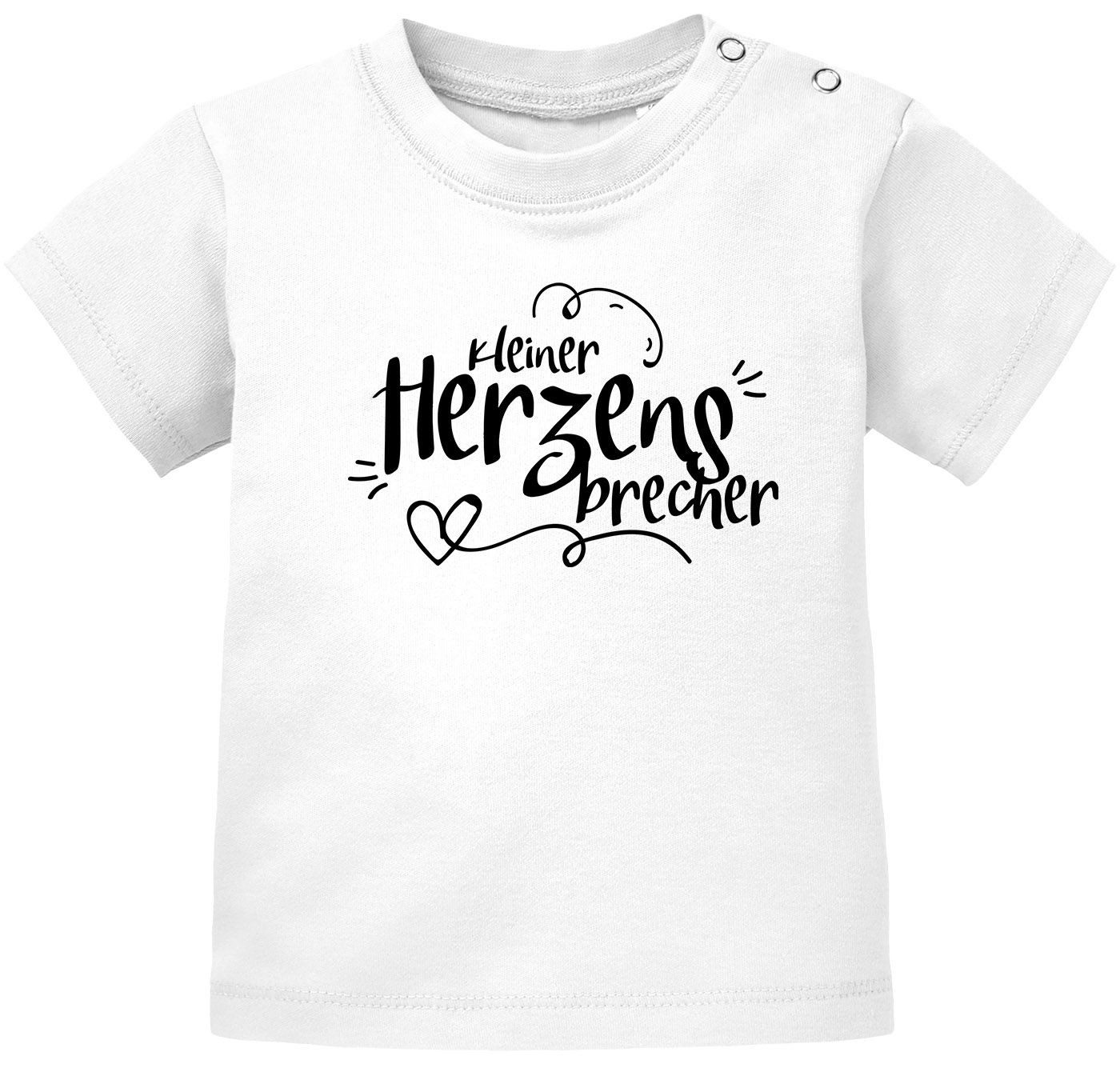 Body Baby T-Shirt kurzarm Babyshirt kleiner Herzensbrecher Jungen Shirt