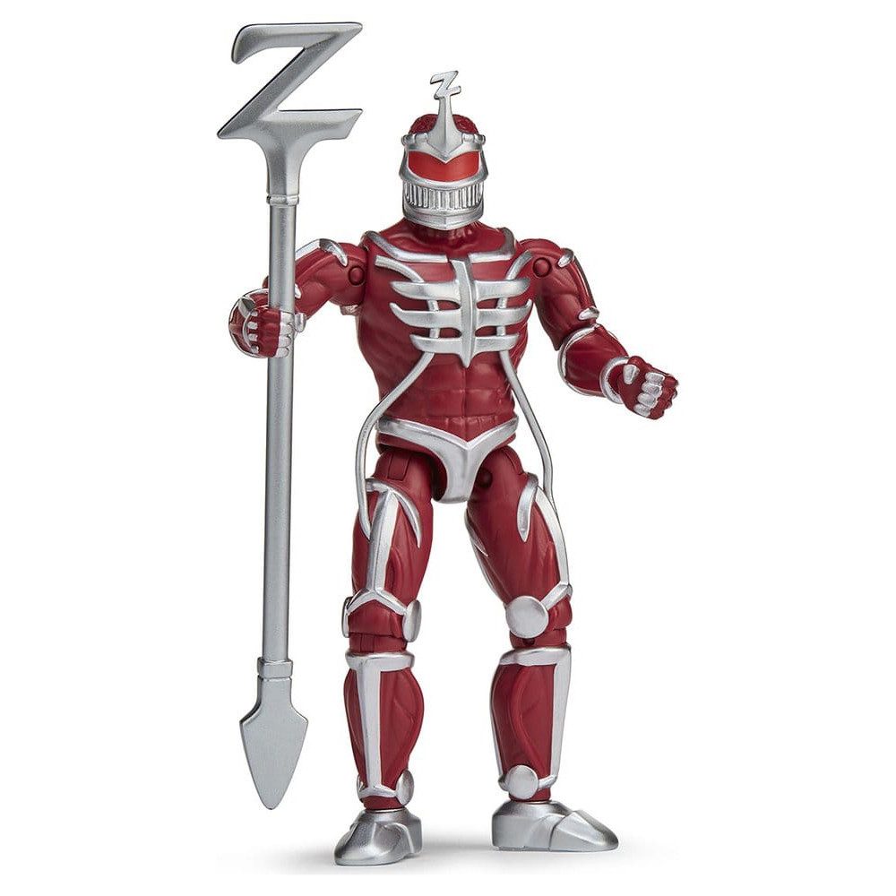 Playmates Toys Actionfigur Mighty Morphin Power Rangers Auto-Morphin Figur, Verwandlungsfunktion, Bewegliche Gelenke, Umfangreiches Zubehör
