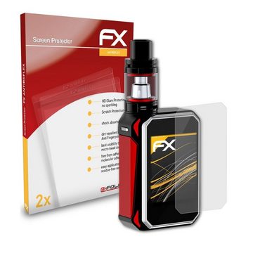 atFoliX Schutzfolie für Smok G-Priv, (2 Folien), Entspiegelnd und stoßdämpfend