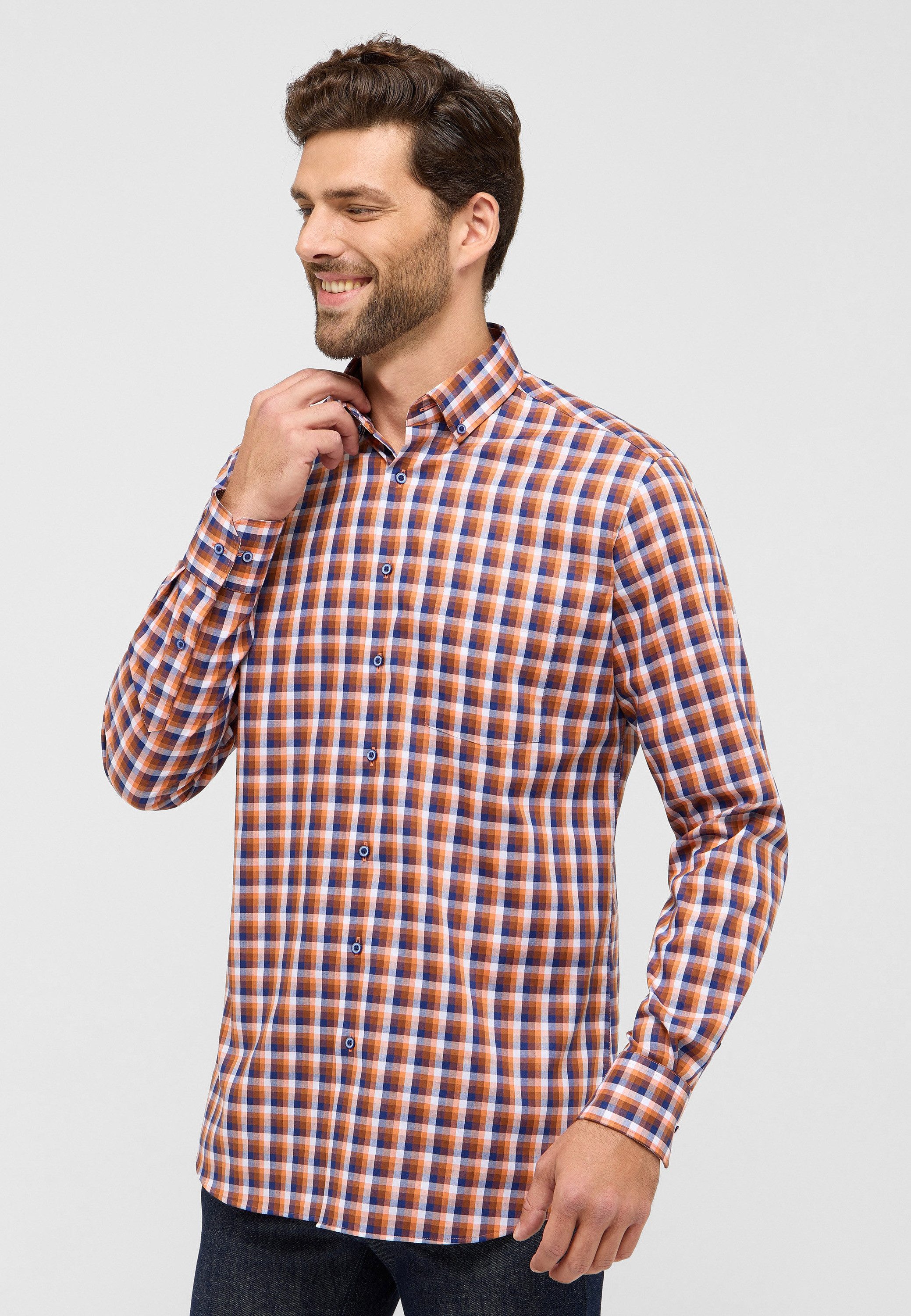 Eterna Langarmhemd MODERN FIT NON IRON (bügelfrei) günstig online kaufen