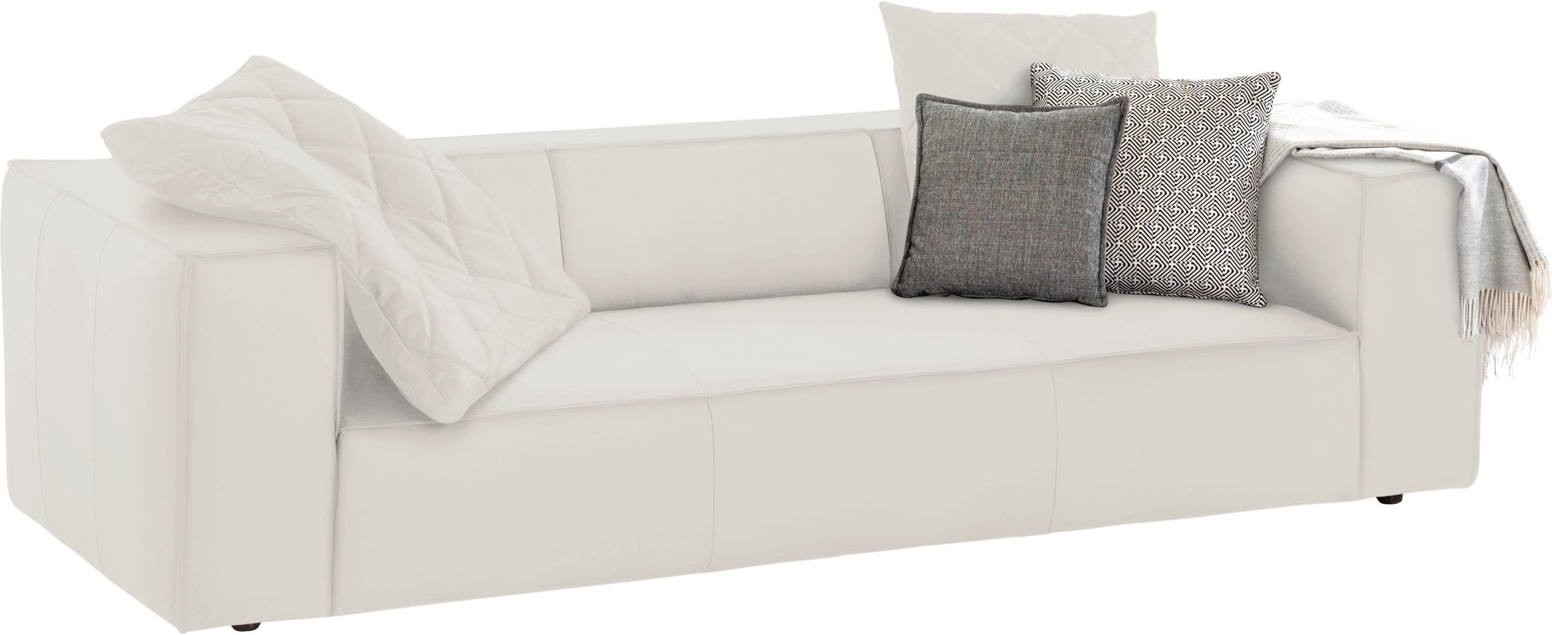 W.SCHILLIG Sofakissen around-the-block, Dekokissen mit Steppung