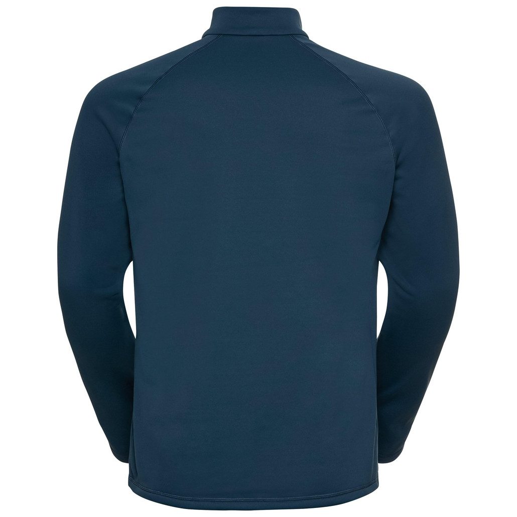 Odlo Langarmshirt 1/2 Zip Besso (wärmend, Stretch-Fleece) dunkelblau Herren günstig online kaufen