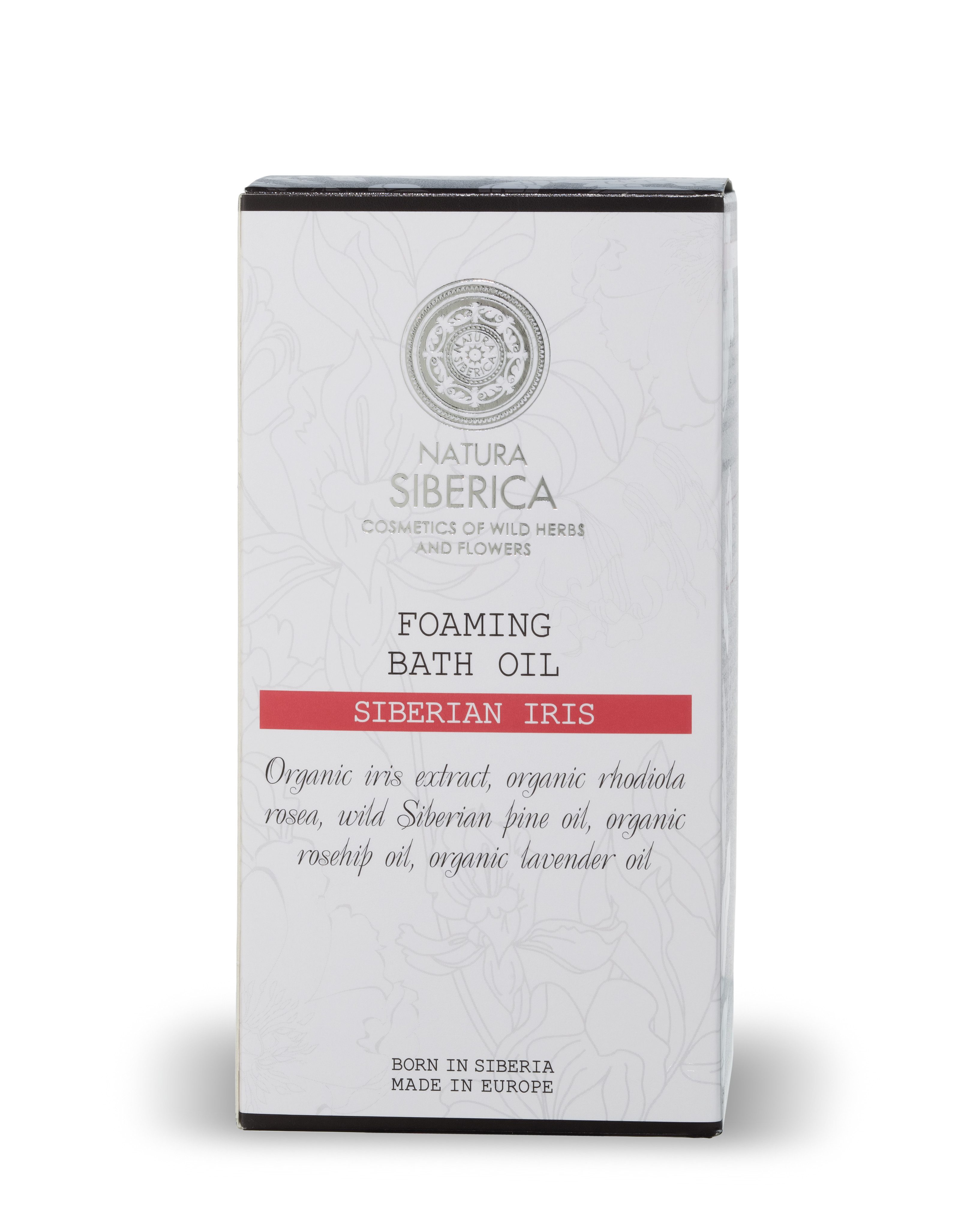 Natura Siberica Badeöl Foaming Bath and Shower Oil Siberian Iris, 240ml