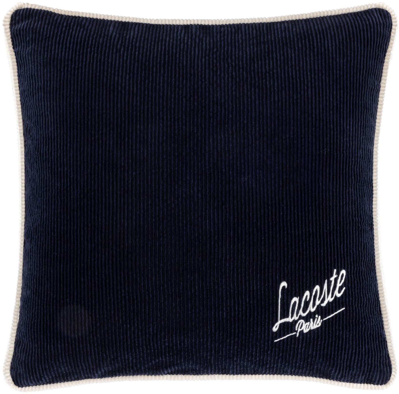 Lacoste Dekokissen LVETVET, Gesticktes Logo auf der Vorderseite