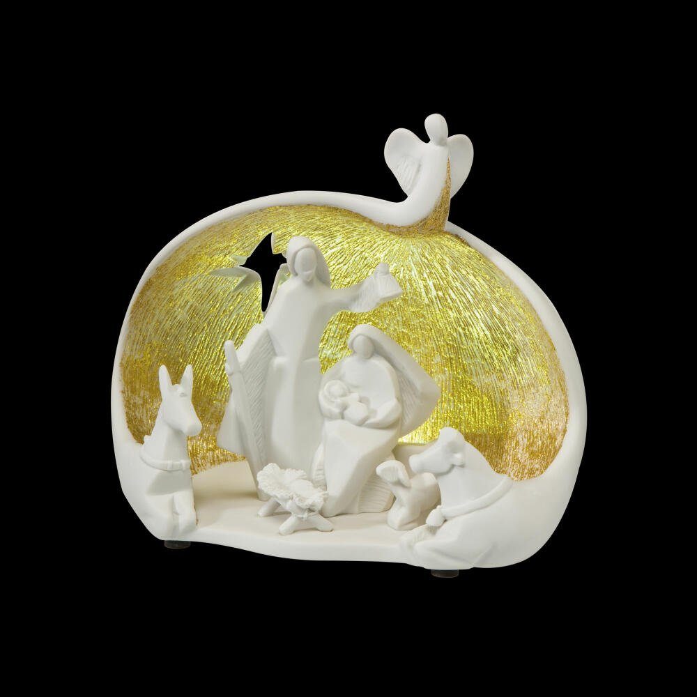 Goebel Krippenfigur Sirenes Nadal Enchanted Figur mit Beleuchtung