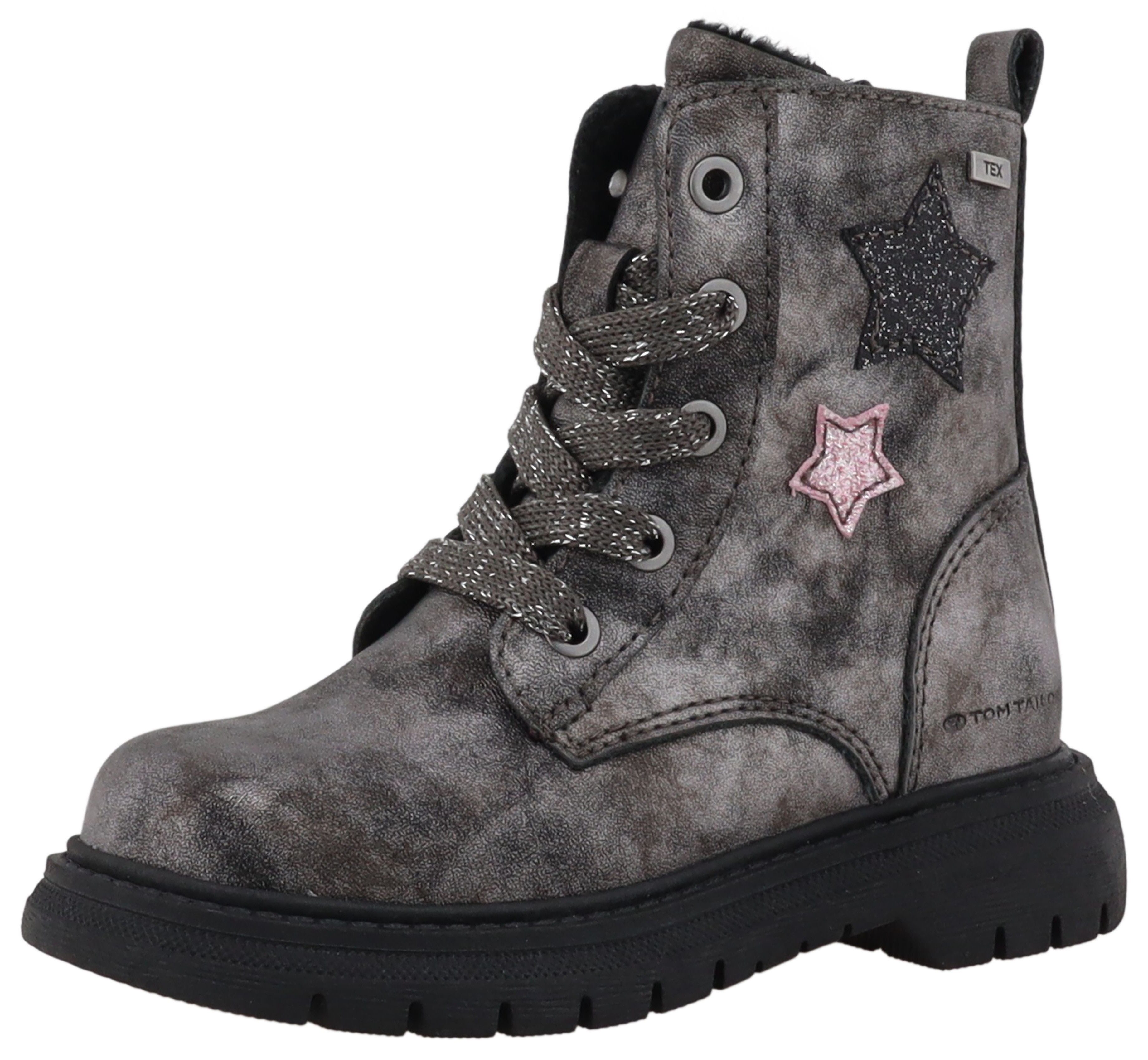 TOM TAILOR Winterstiefel mit Glitzer