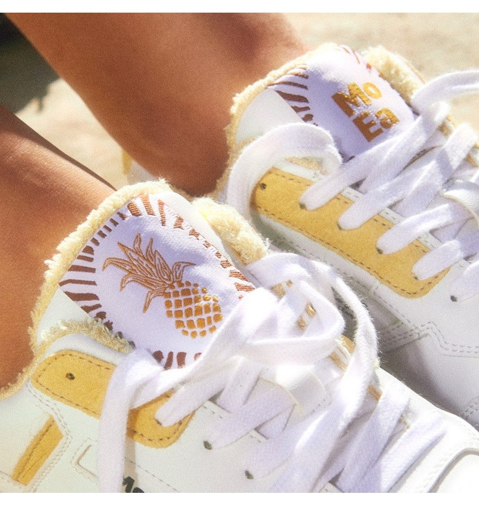 Moea Gen1 Pineapple Light Yellow - weiss/gelb Sneaker