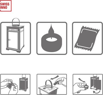 Swissinno Vogel-Schreck SWISSINNO Mückenstop Laternen-Set Outdoor
