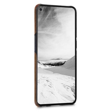 kalibri Handyhülle Hülle für OnePlus Nord CE 5G, Handy Holz Schutzhülle - Slim Cover Case