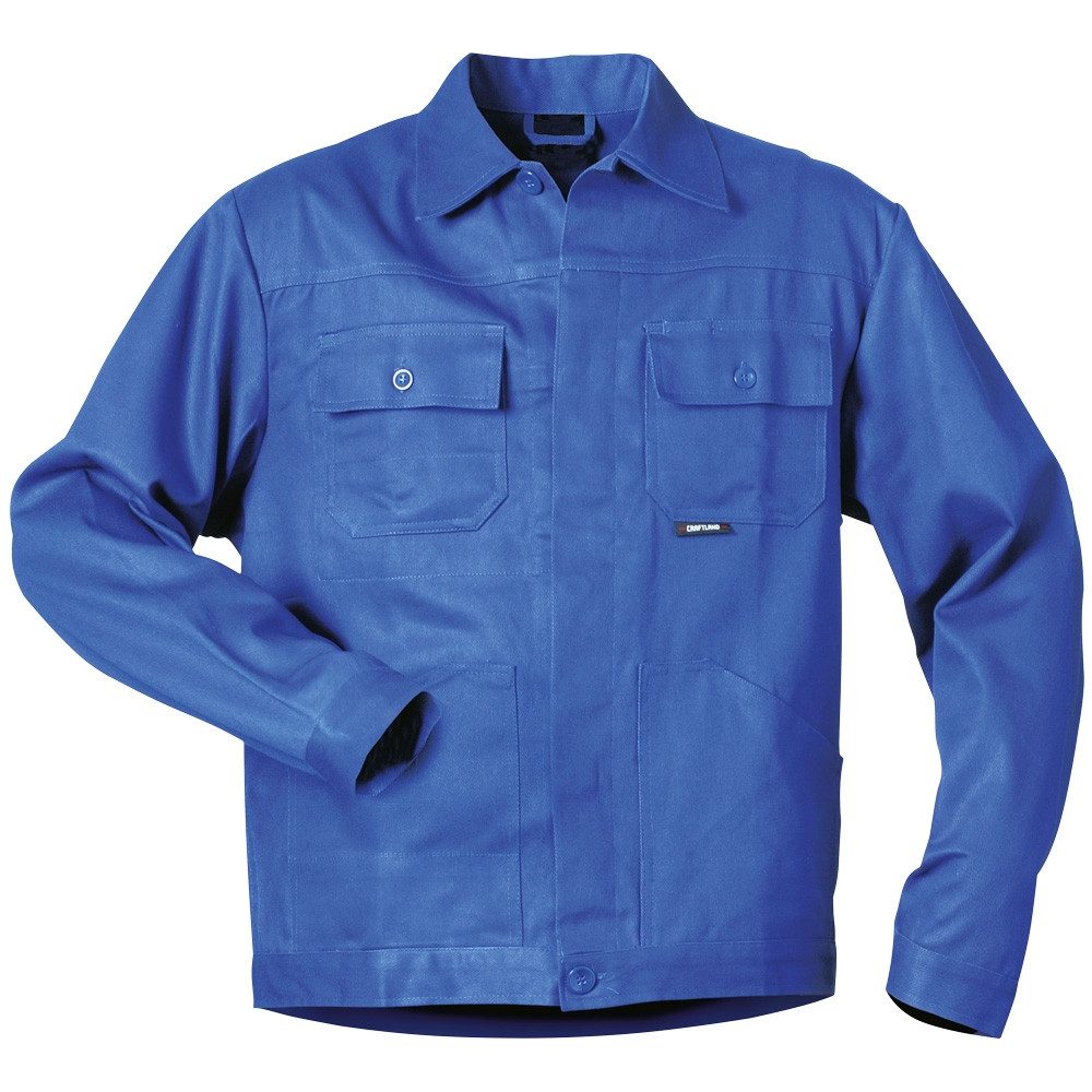 Craftland Schutzjacke COCHEM Bundjacke CRAFTLAND® 100% Baumwolle, Kornblau, 2220 Gr.46