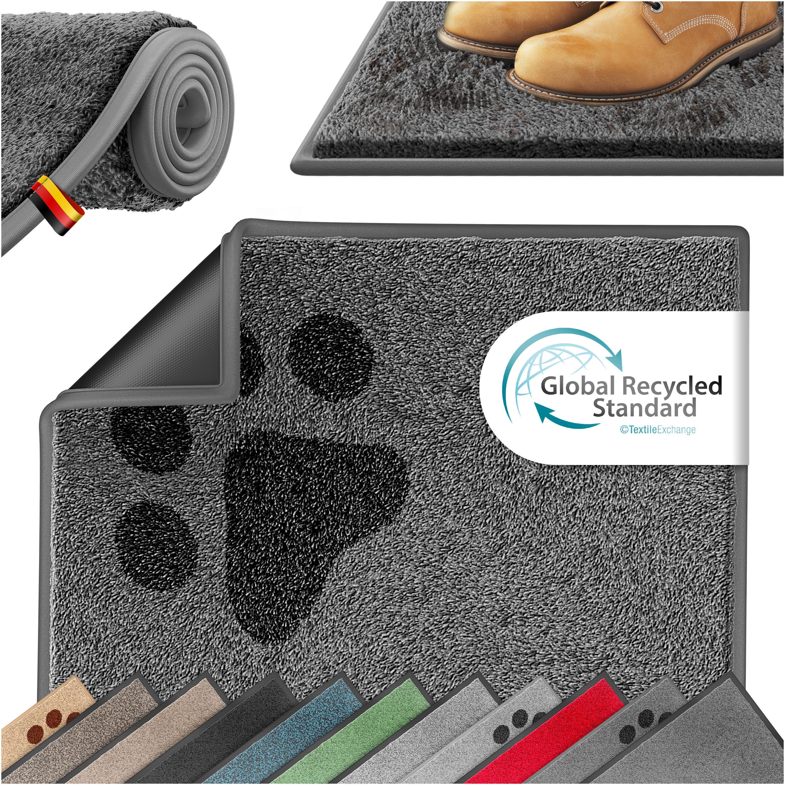 KESSER Fußmatte Schmutzfangmatte rutschfest für Innen- & Außenbereich, Höhe günstig online kaufen