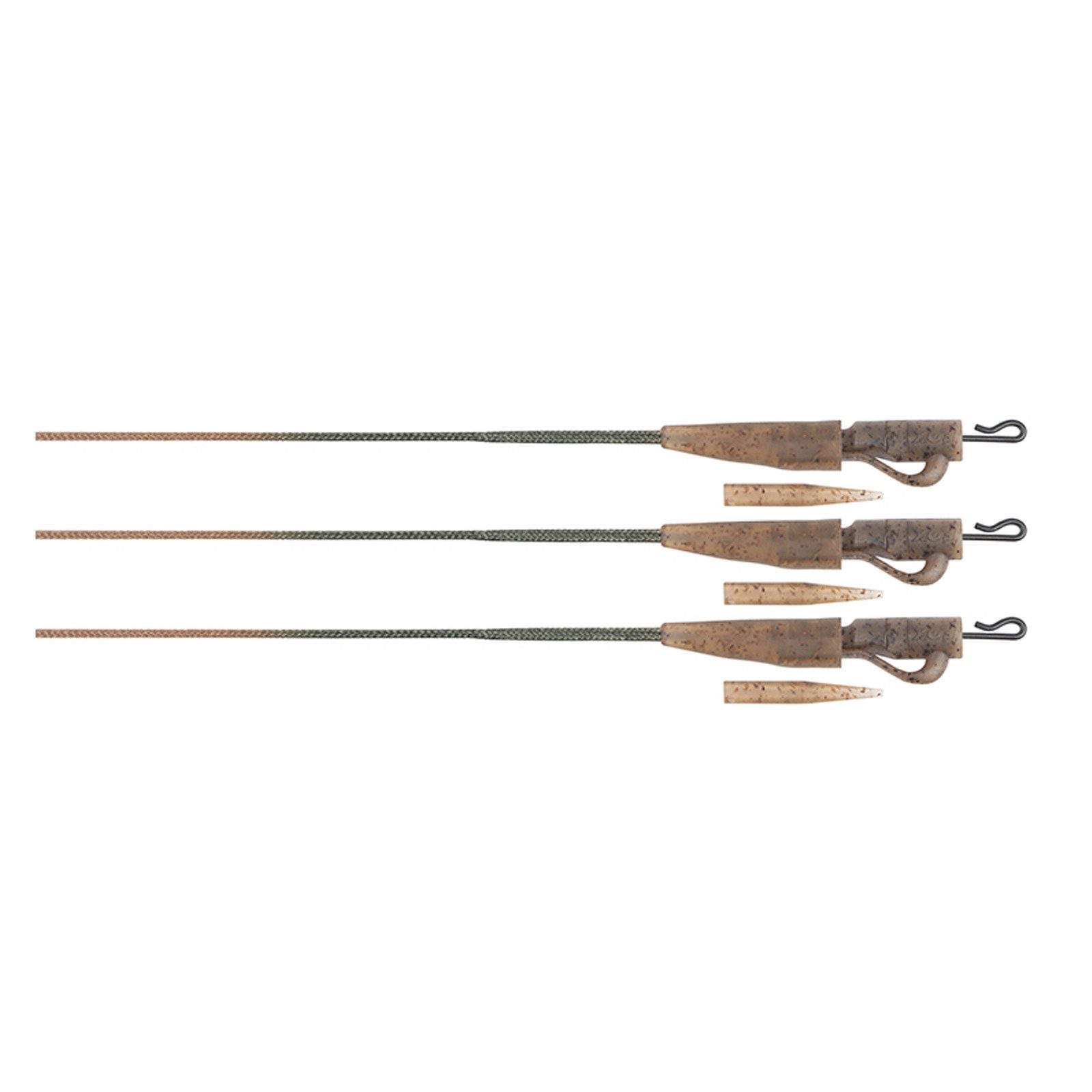Fox Vorfachschnur, Fox Edges Camo 50lb Leadcore Leaders 3pcs Karpfen Zubehör