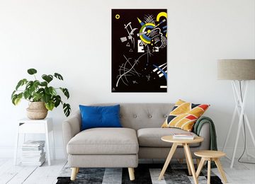 Pixxprint Leinwandbild Wassily Kandinsky - Kleine Welten, Wassily Kandinsky - Kleine Welten (1 St), Leinwandbild fertig bespannt, inkl. Zackenaufhänger