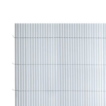 Bigbuy Seitenmarkise Sichtschutz Grau PVC 3 x 1,5 cm