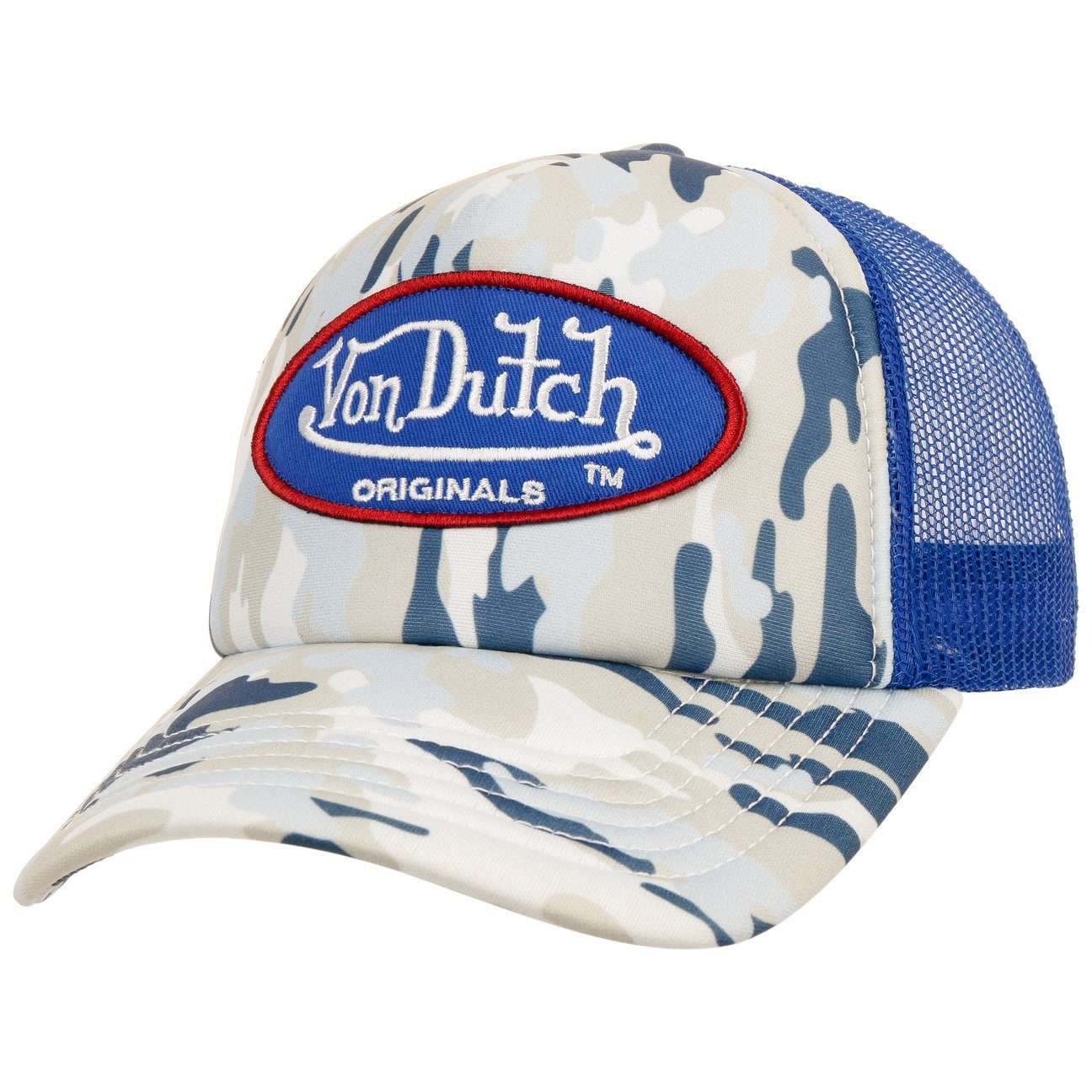 Von Cap blau Dutch (1-St) Basecap Snapback Trucker