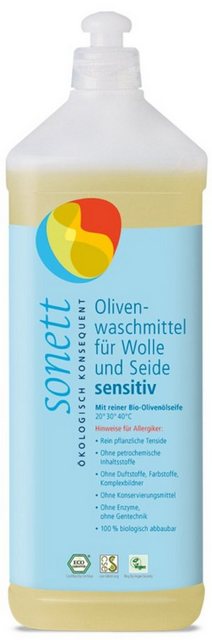 Sonett Oliven Waschmittel – Neutral/Sensitiv Vollwaschmittel