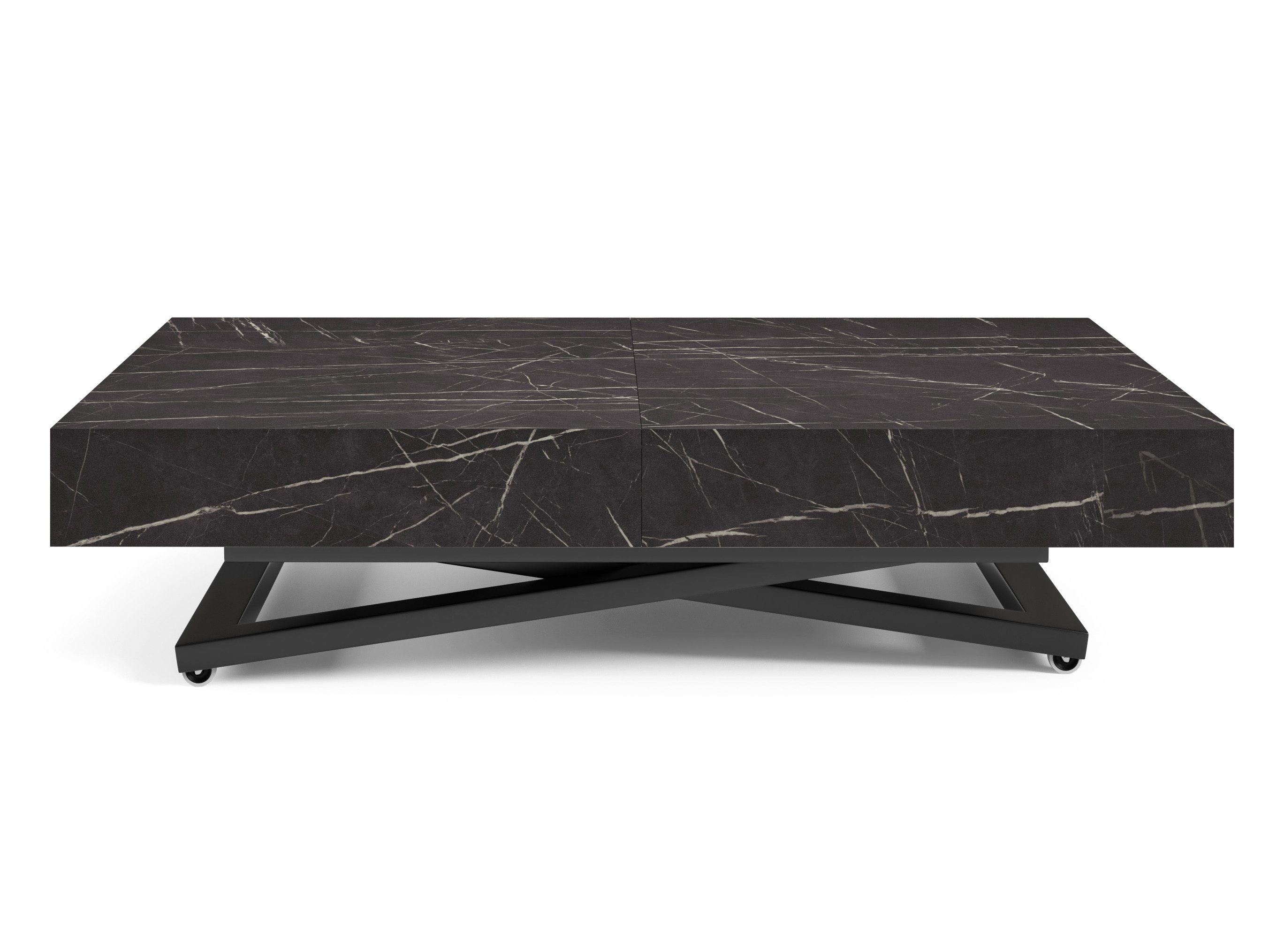 Compleo Couchtisch ausziehbar und höhenverstellbar, Modern Design, 120/200 günstig online kaufen