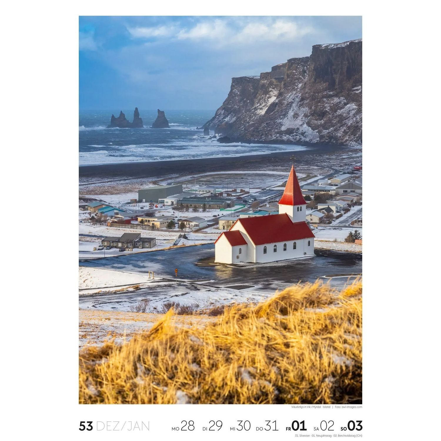 Ackermann Wandkalender Reisen Wochenkalender 2027